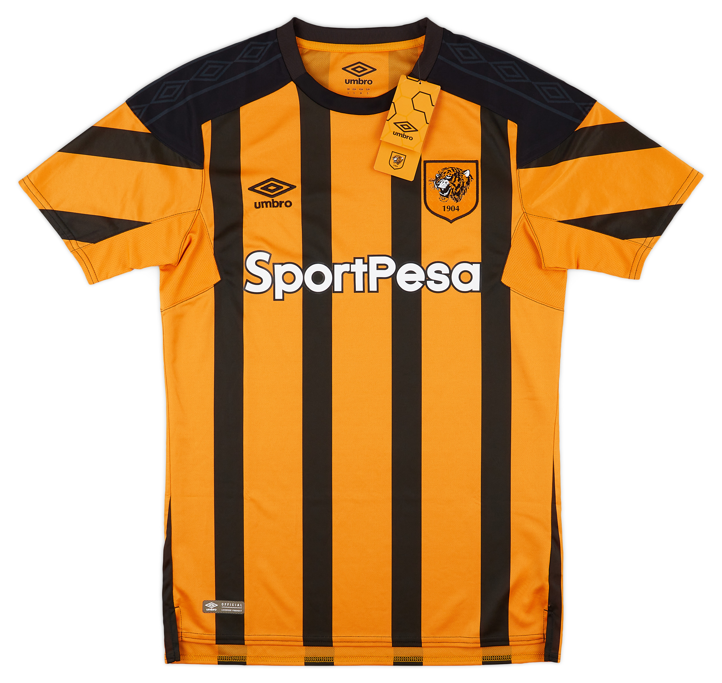 2017-18 Hull City Home Shirt - NEW - (S)