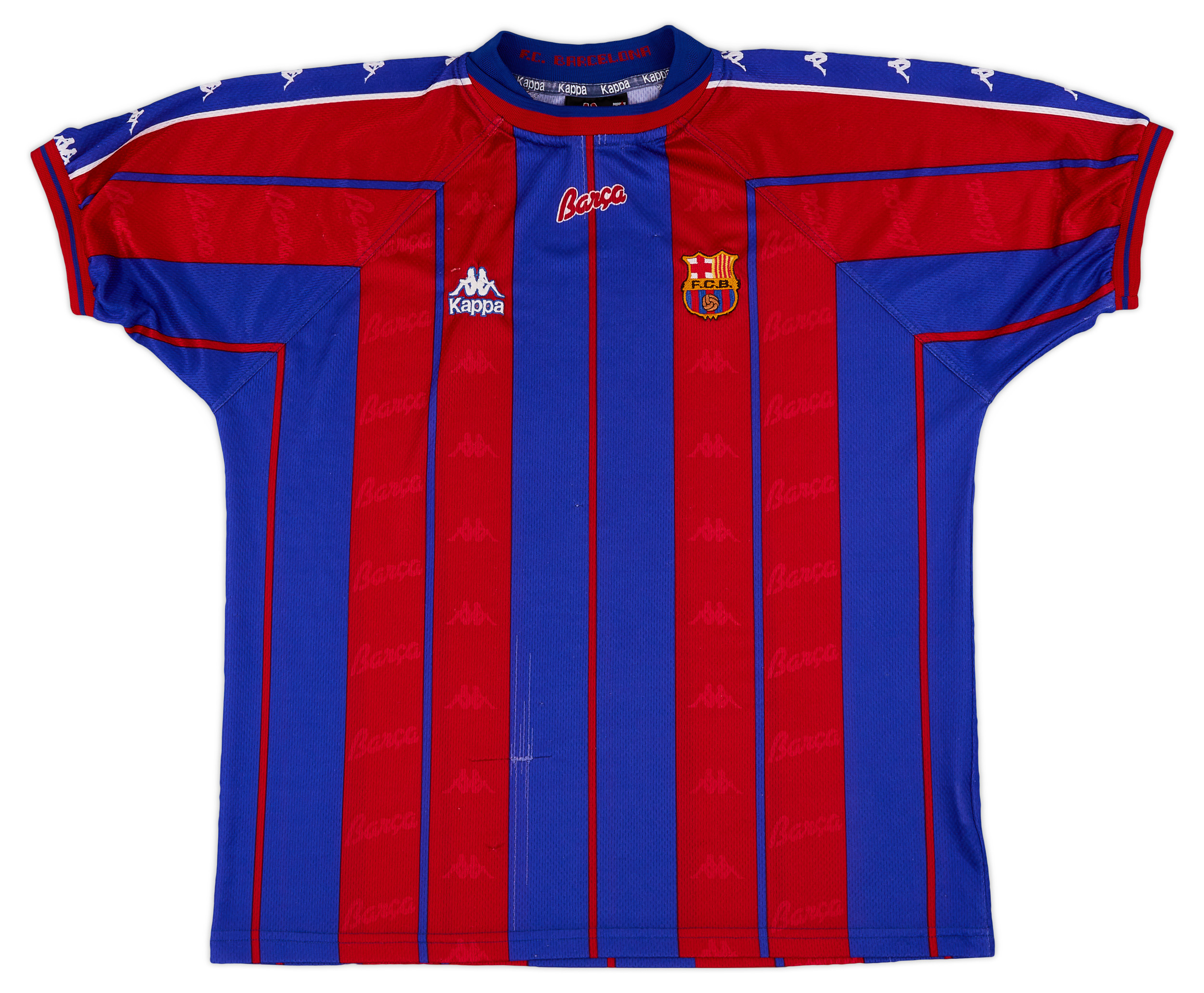 1997-98 Barcelona Home Shirt - 6/10 - ()
