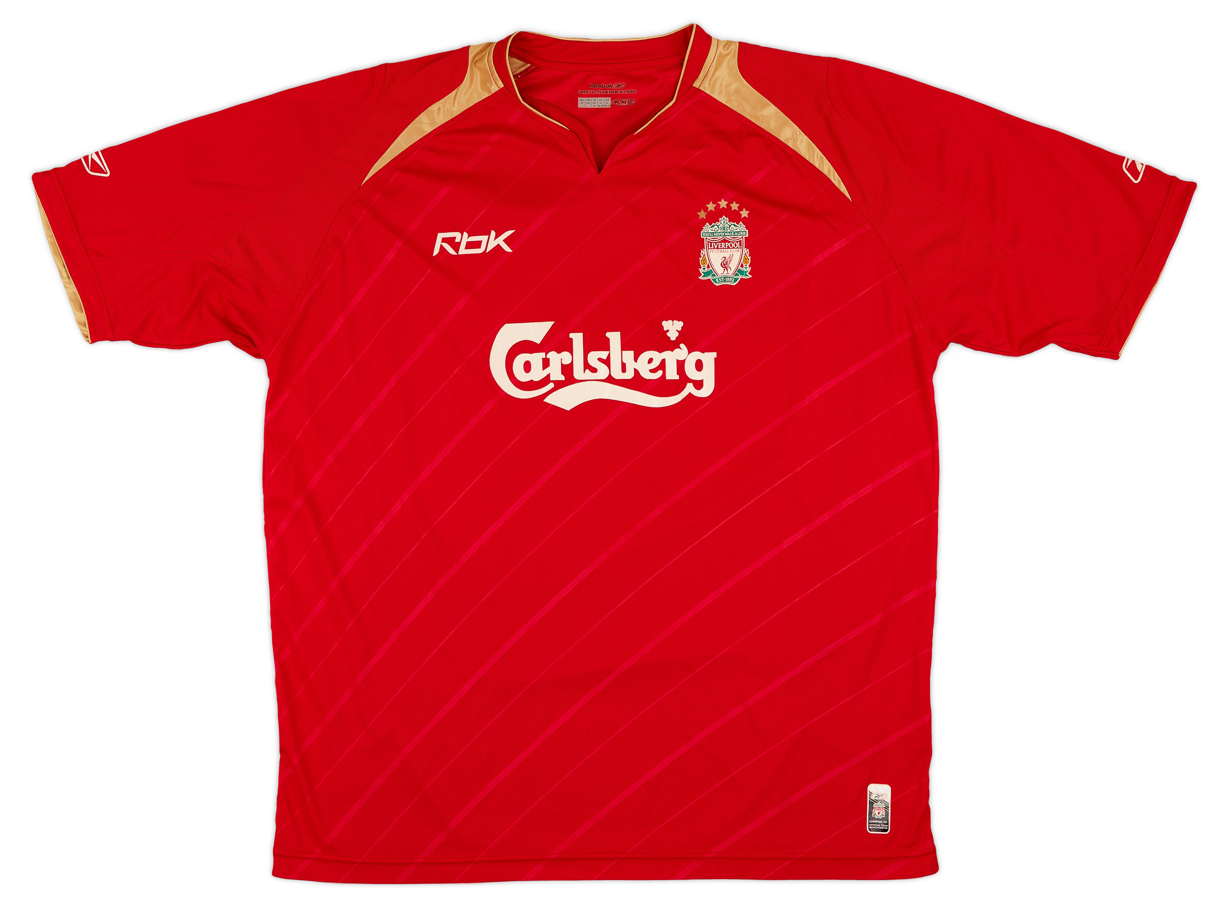2005-06 Liverpool CL Home Shirt - 7/10 - ()
