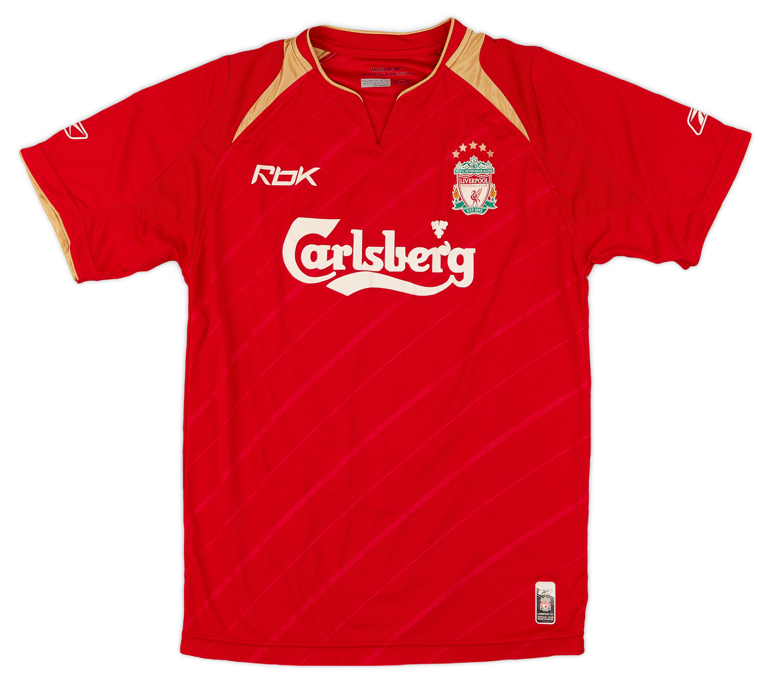2005-06 Liverpool CL Home Shirt - 8/10 - ()