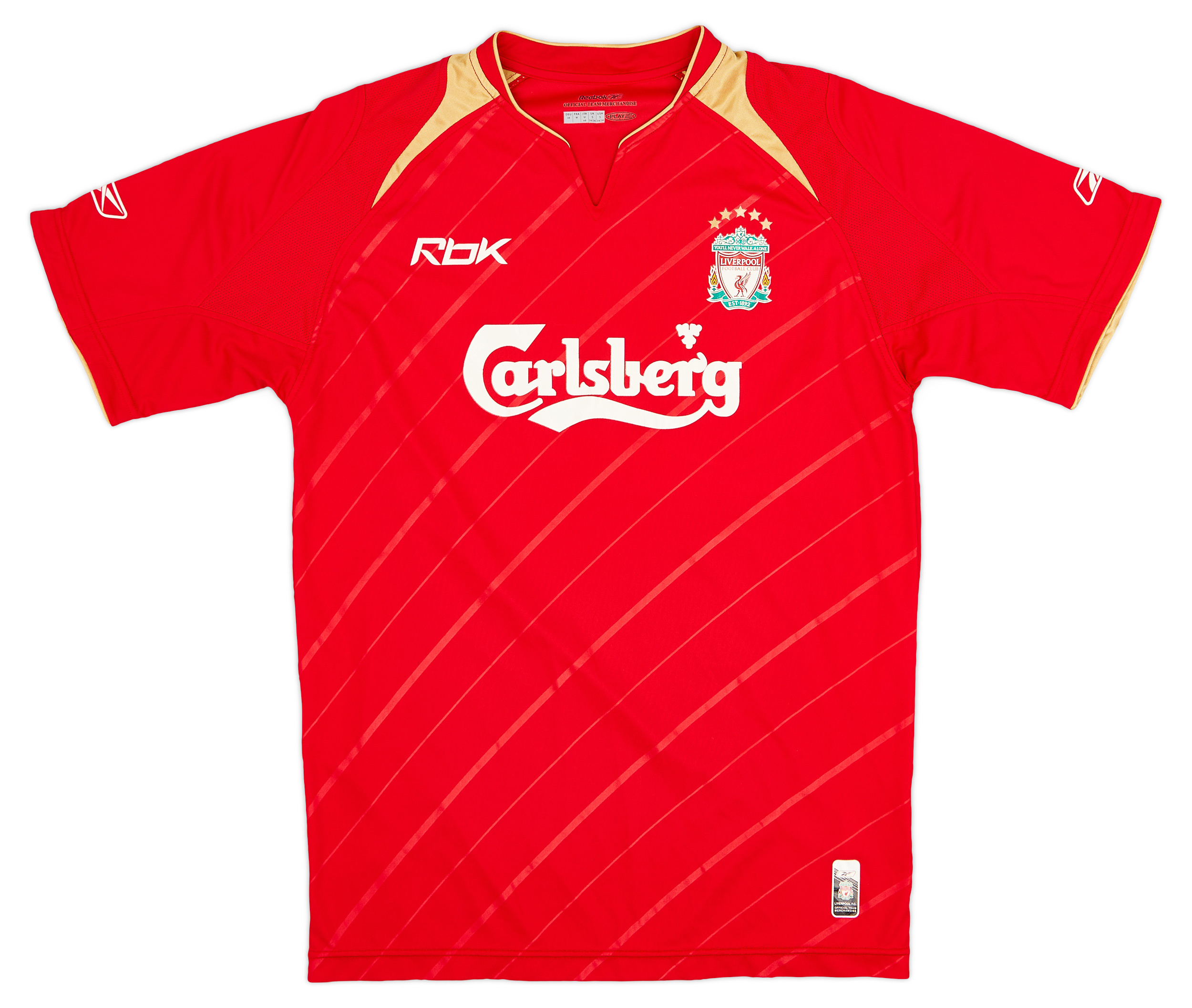 2005-06 Liverpool CL Home Shirt - 6/10 - ()