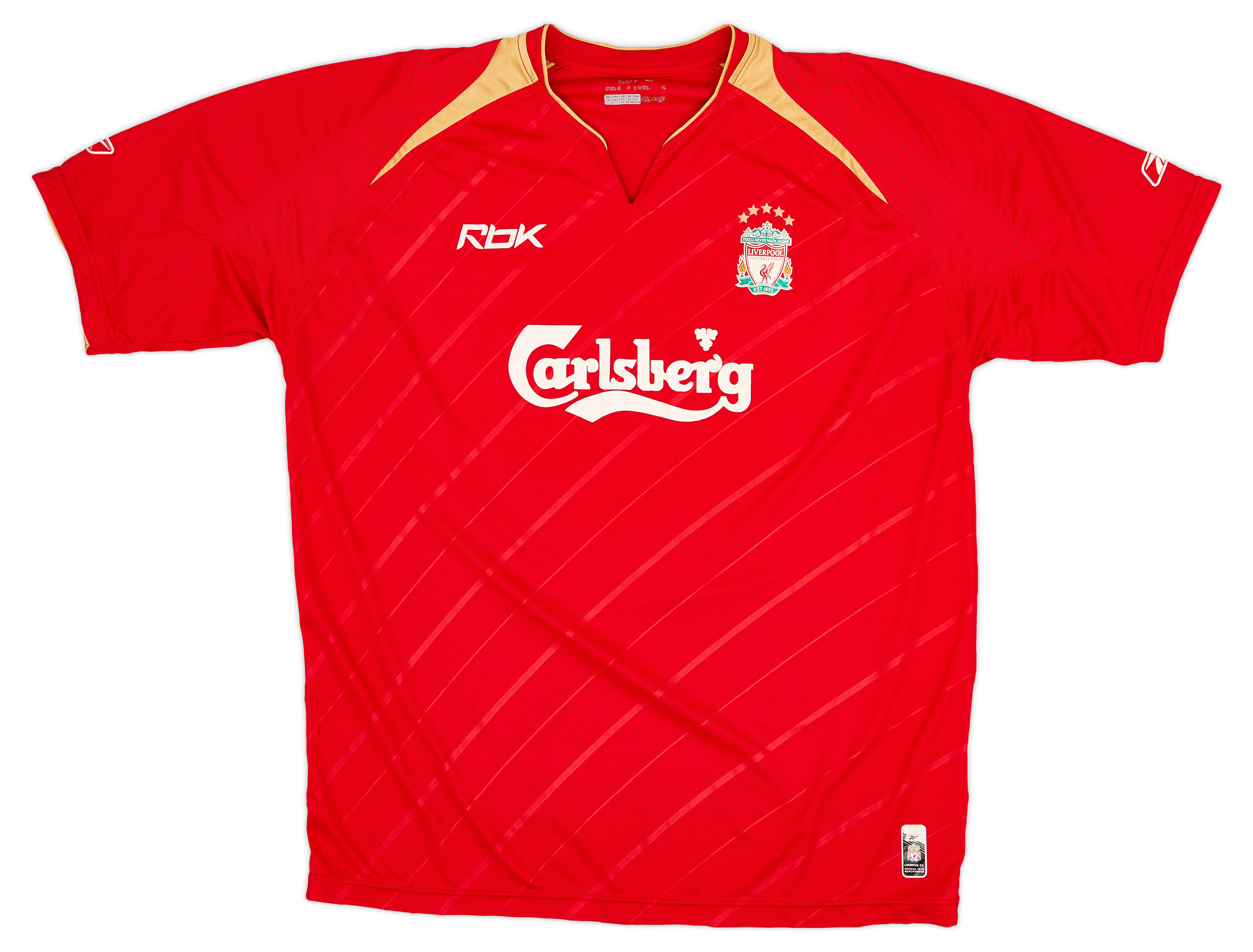 2005-06 Liverpool CL Home Shirt - 8/10 - ()
