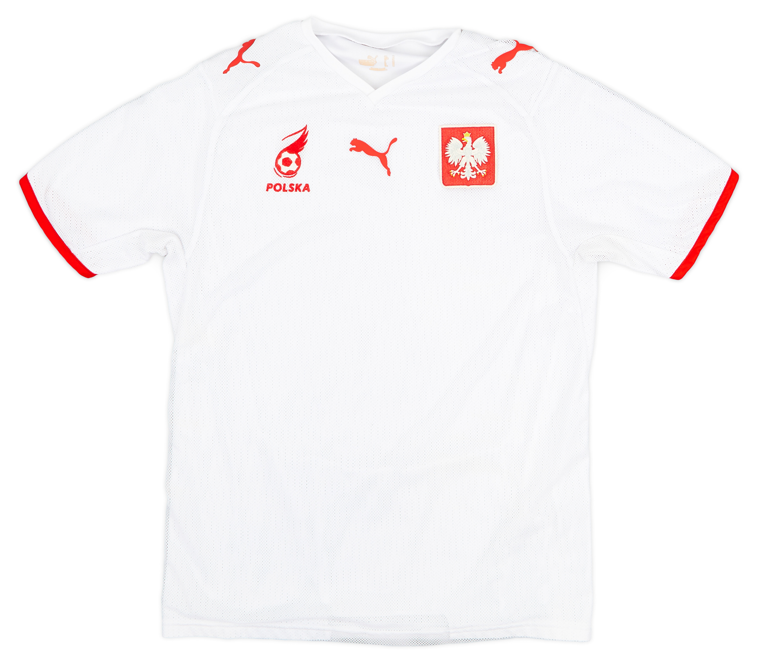 2008 Poland Home Shirt - 8/10 - ()
