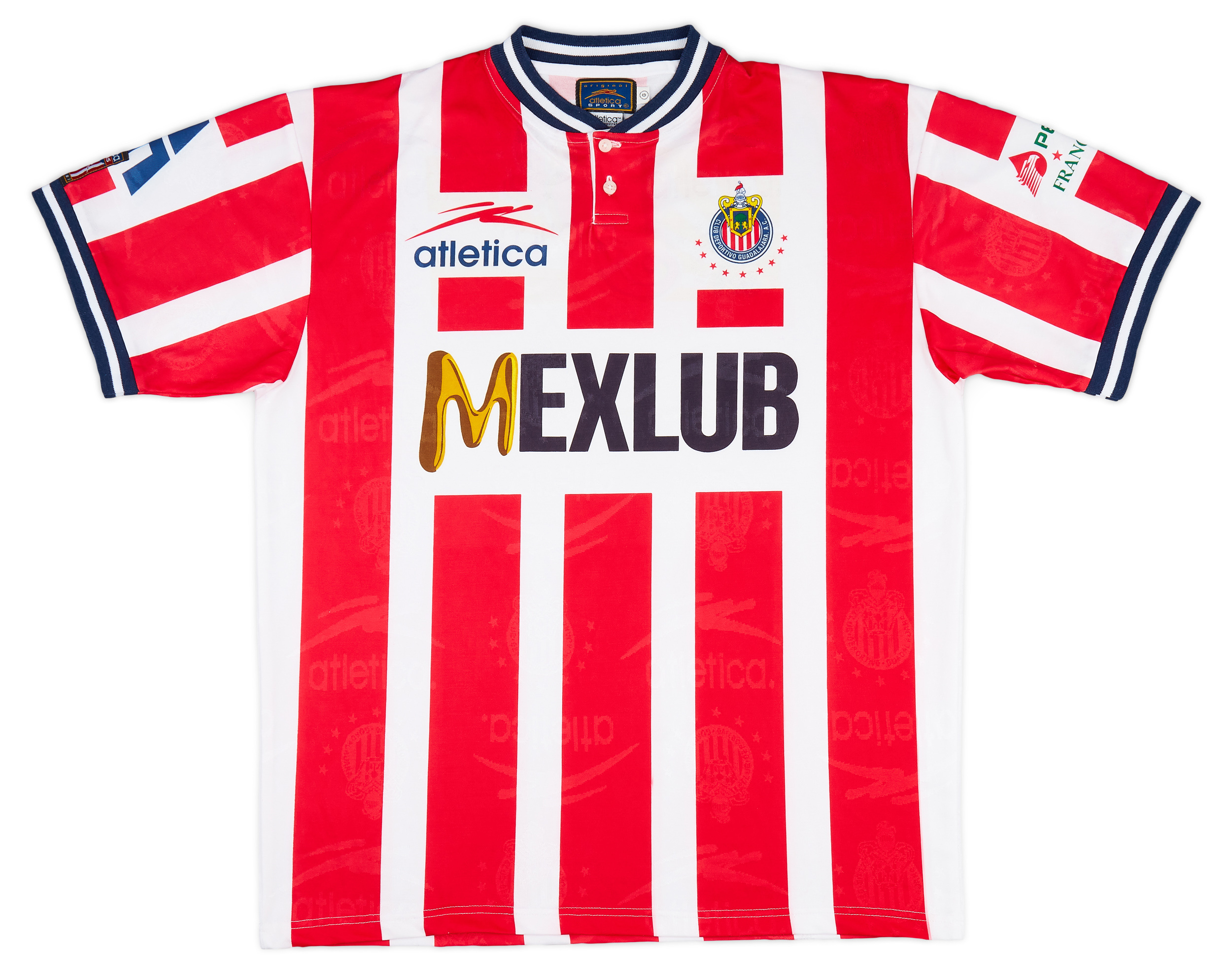 1995-96 Chivas Guadalajara Home Shirt - Excellent 9/10 - (L)