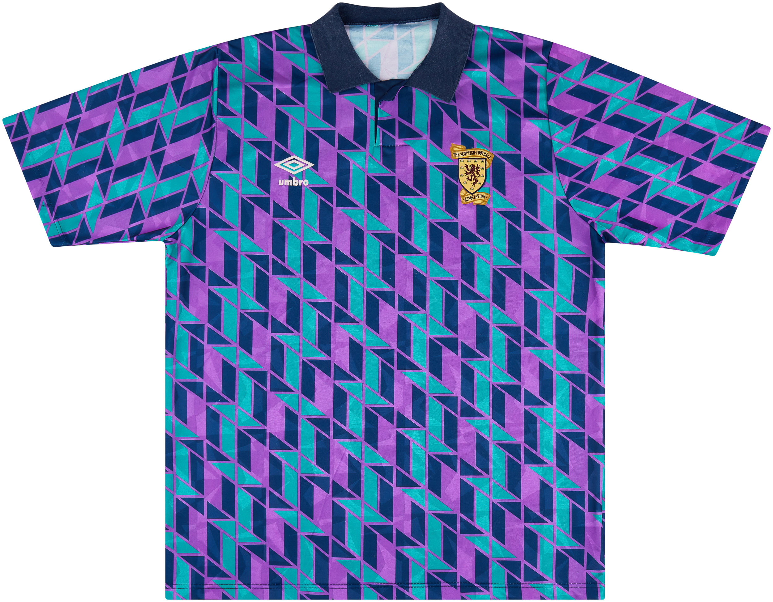 1991-93 Scotland Umbro Leisure Shirt - Excellent 8/10 - (XL)