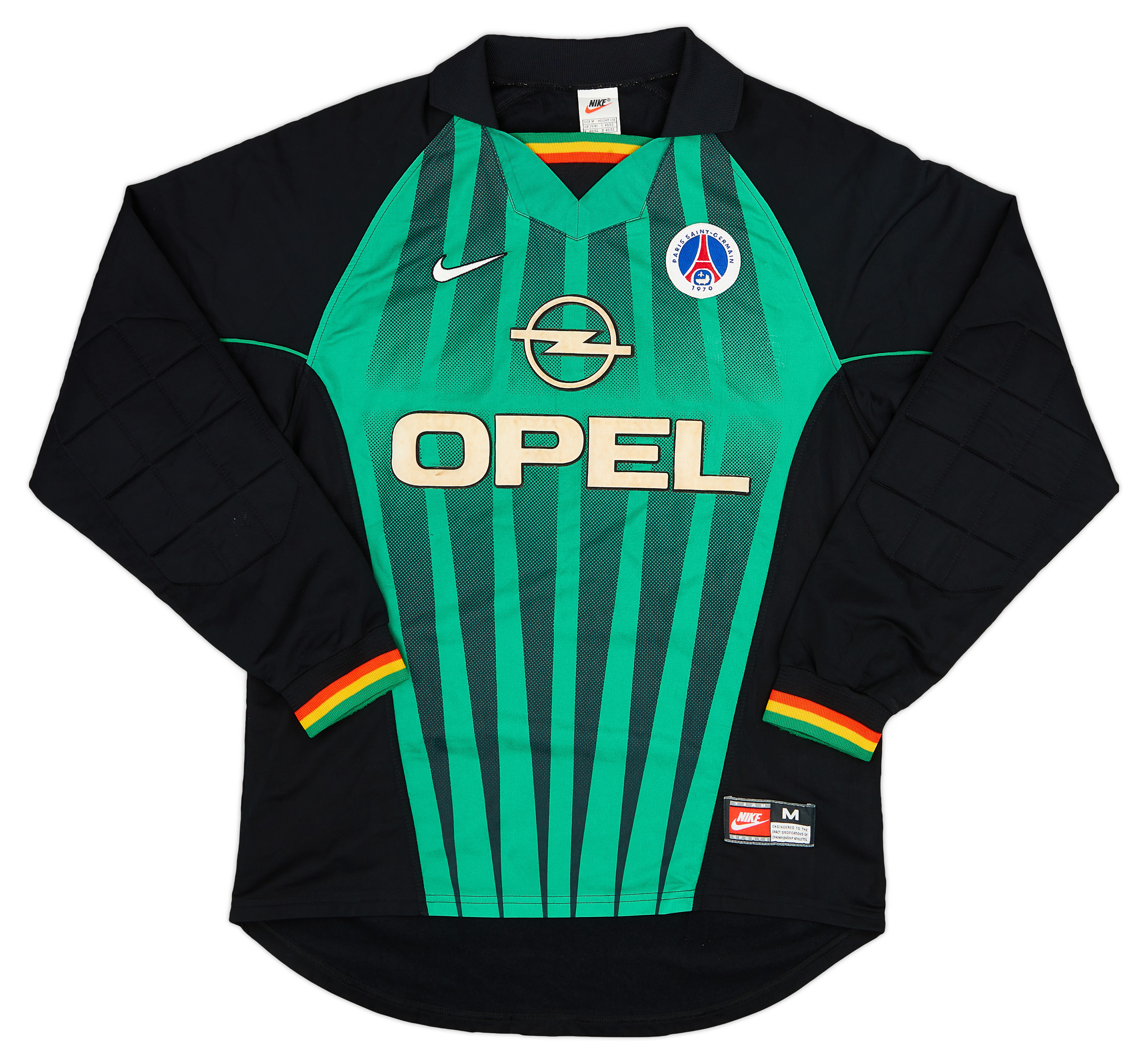 1996-98 PSG GK Shirt #1 - Very Good 6/10 - (M)