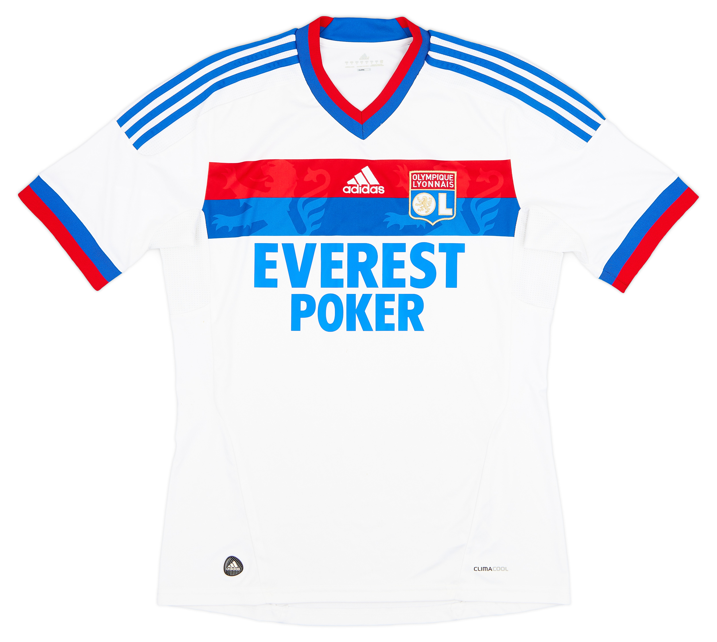 2011-12 Lyon Home Shirt - Excellent 9/10 - (M) 