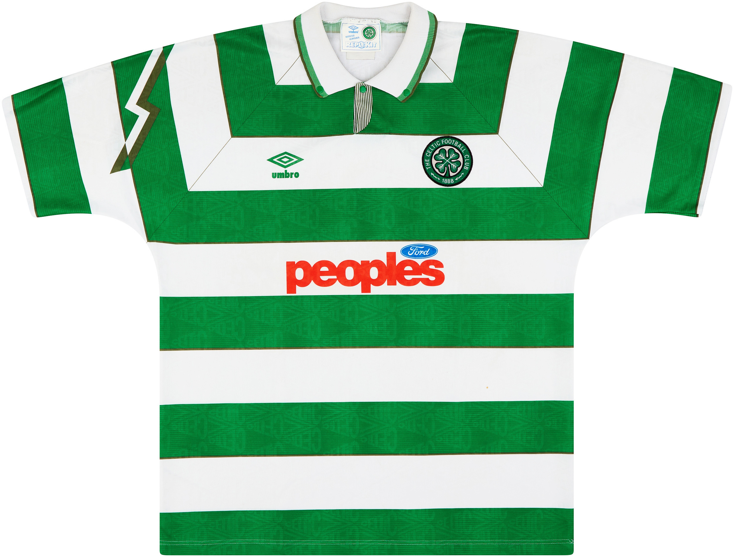1991-92 Celtic Home Shirt - 6/10 - ()