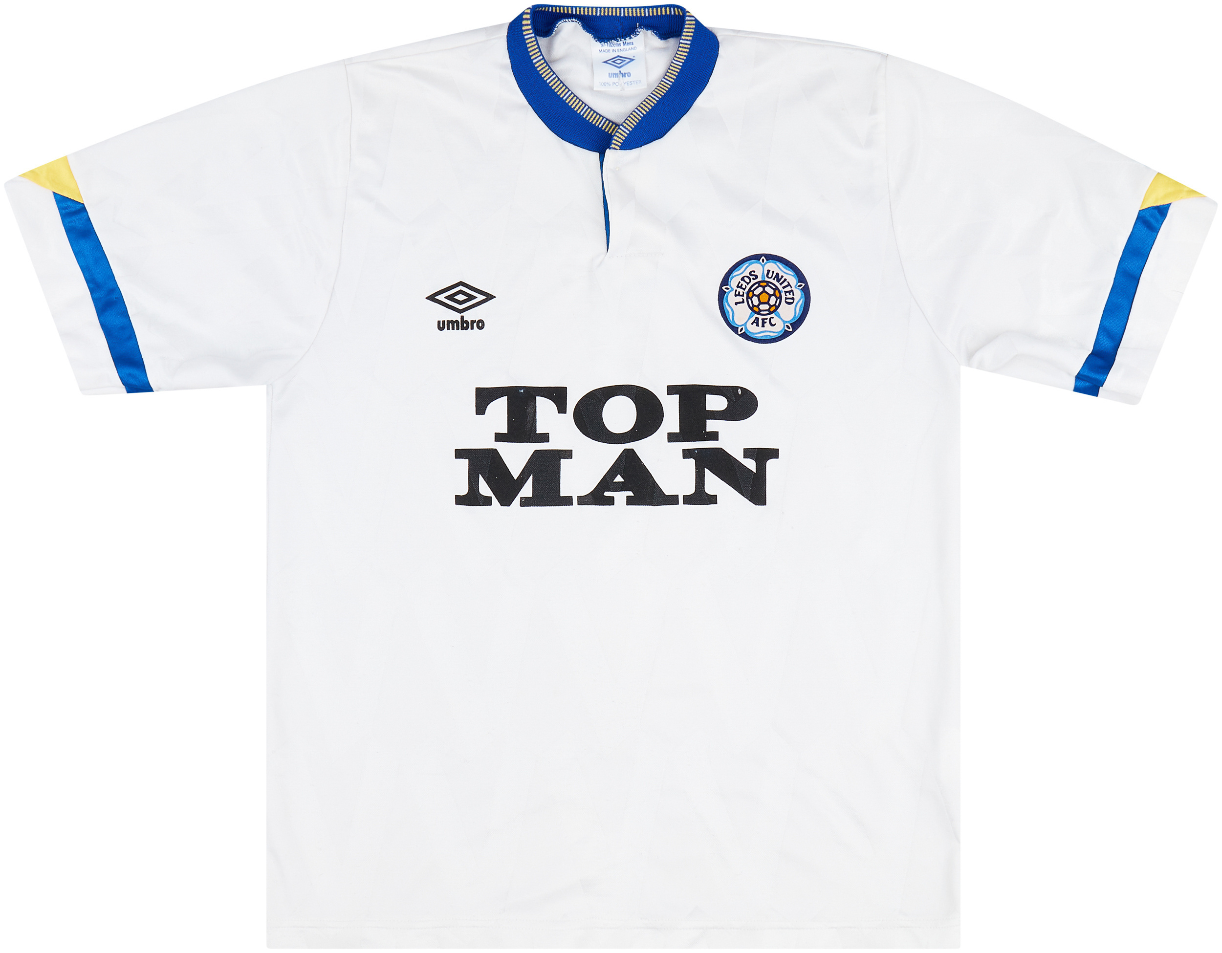 1990-91 Leeds United Home Shirt - 7/10 - ()
