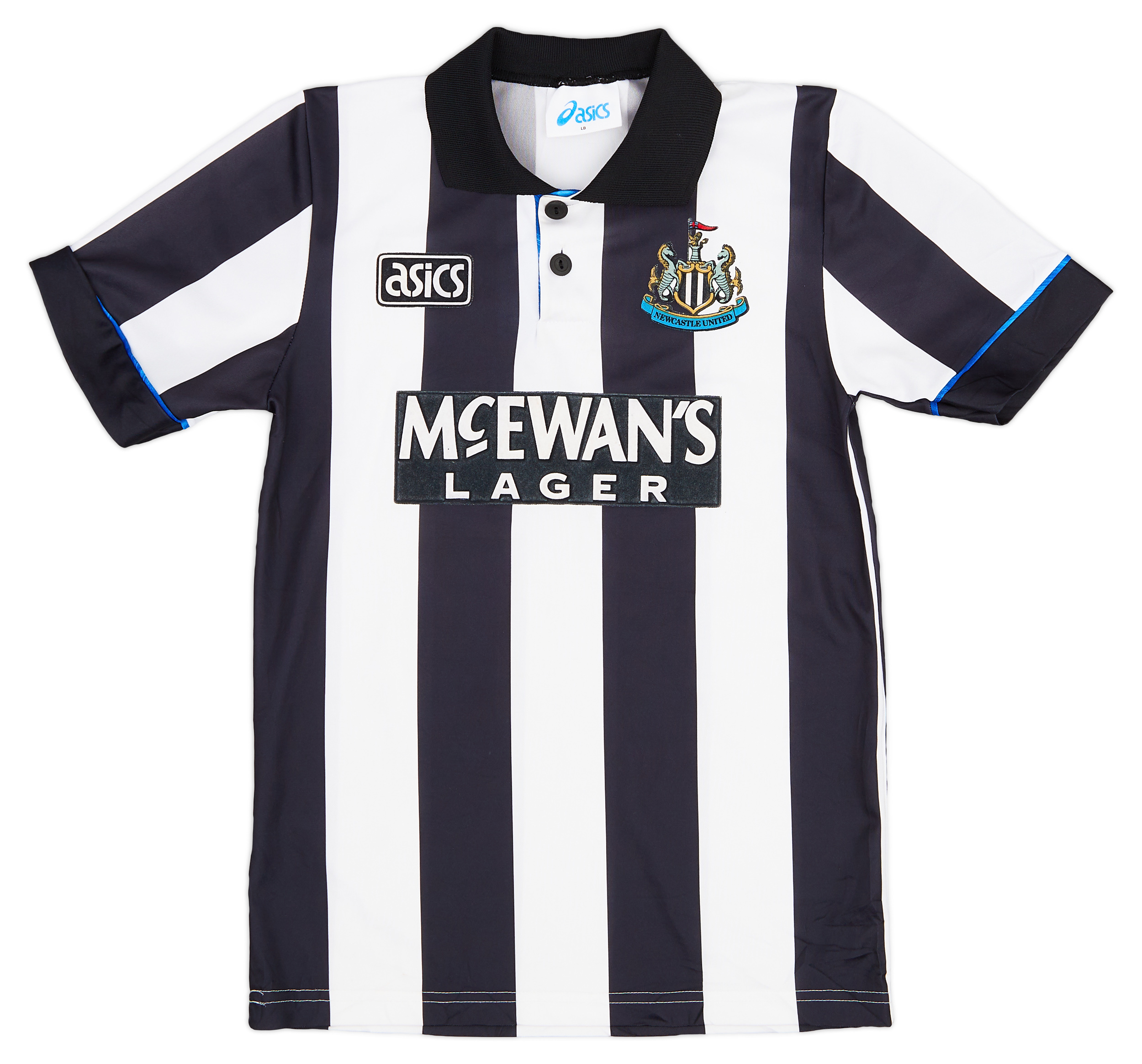 1993-95 Newcastle Home Shirt - Excellent 8/10 - (L.Boys)