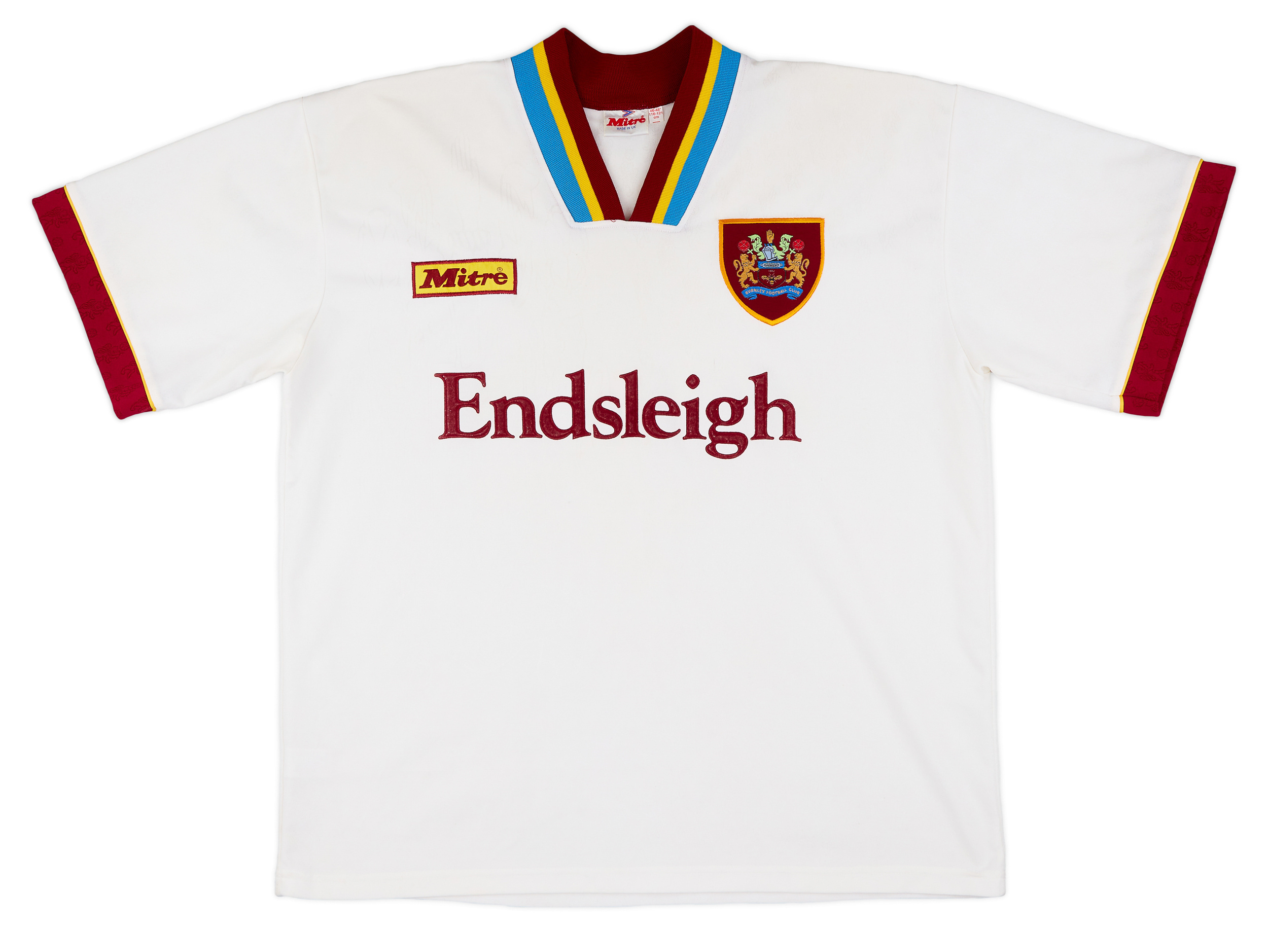 1995-96 Burnley Away Shirt - 8/10 - ()