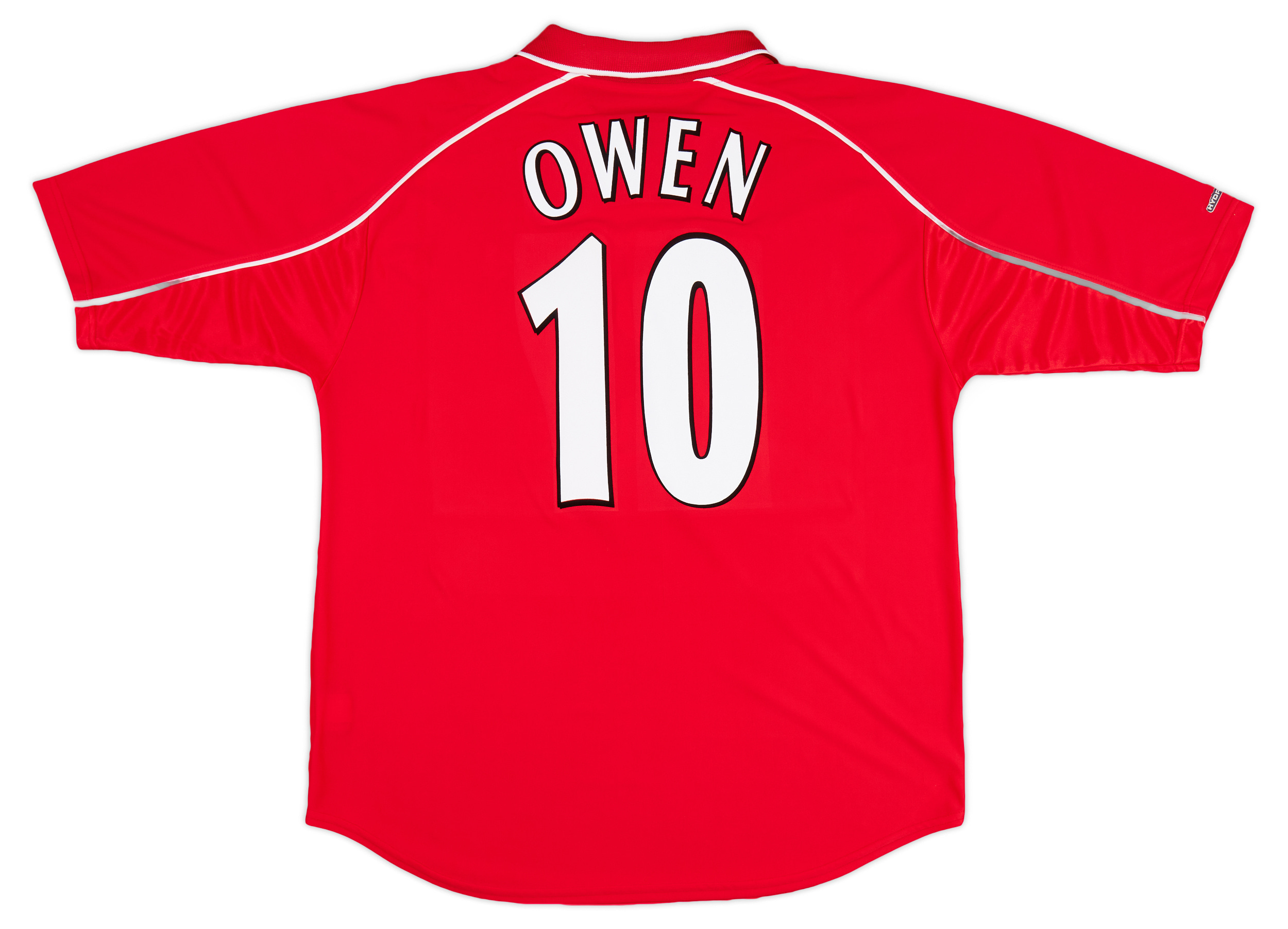 2000-02 Liverpool Home Shirt Owen #10 - Excellent 9/10 - (XL)