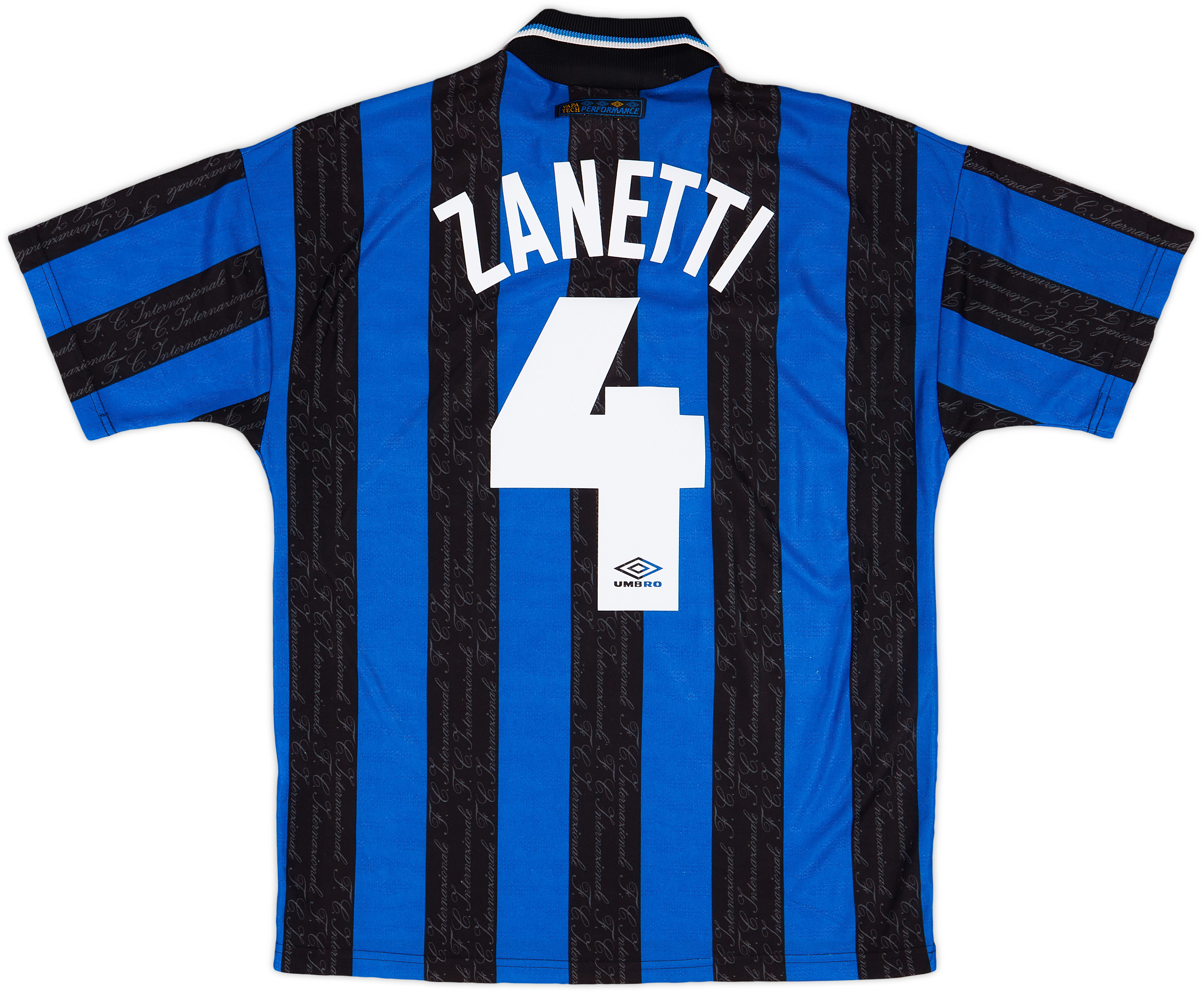 Javier Zanetti Inter shirt, 2011/2012 season - signed - CharityStars