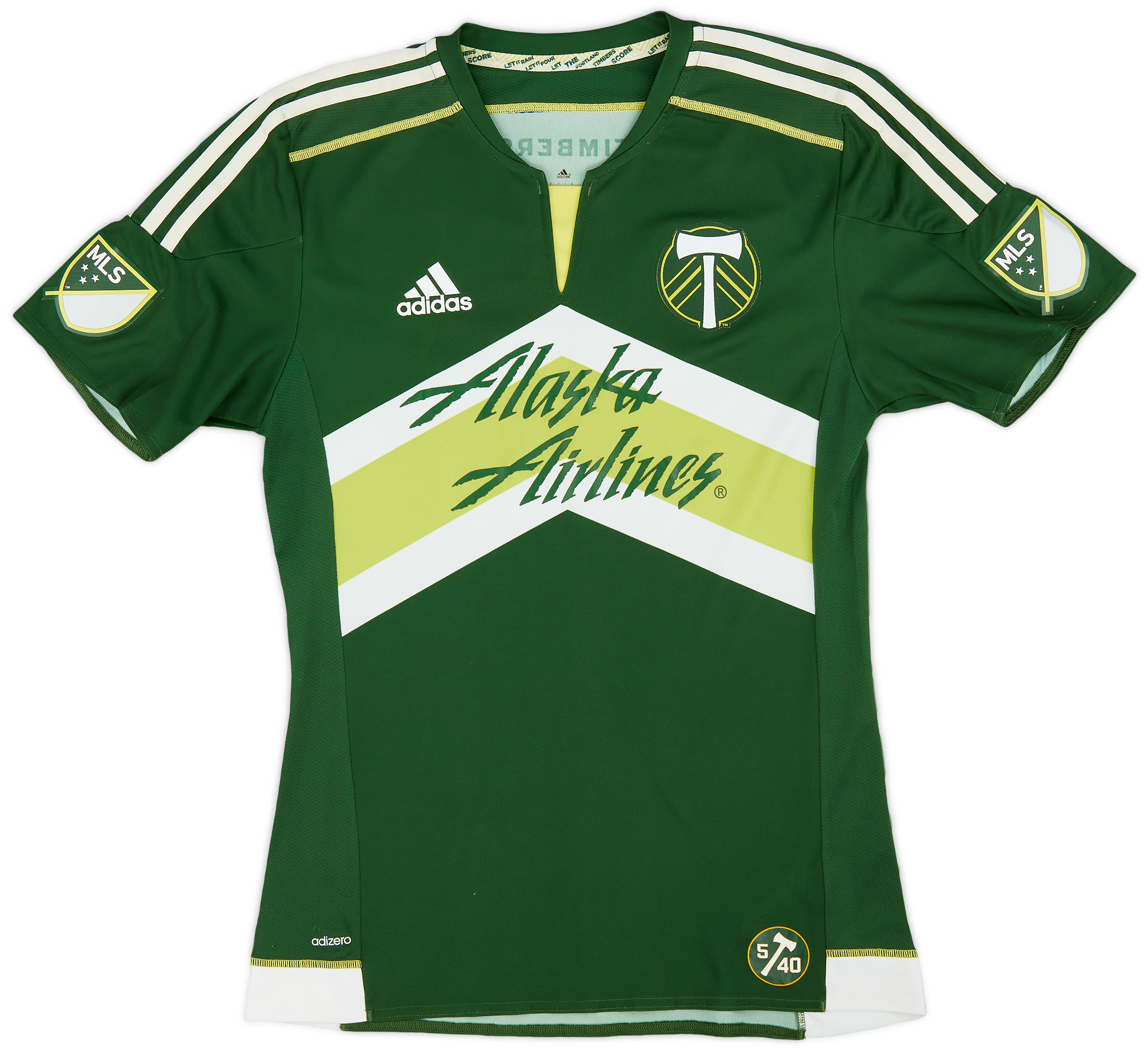 2015-16 Portland Timbers Authentic Home Shirt - 8/10 - ()