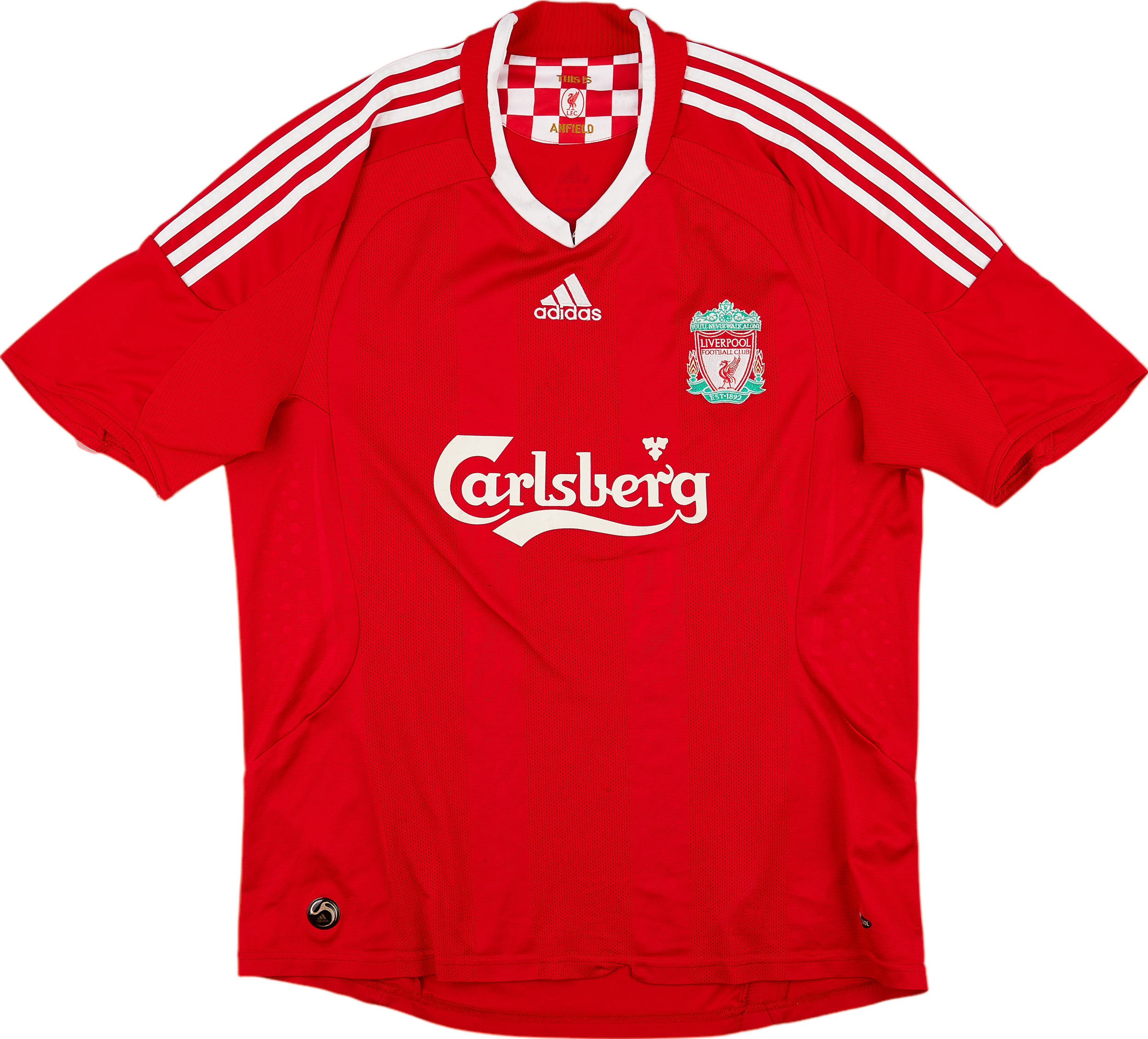2008-10 Liverpool Home Shirt - Fair 3/10 - ()