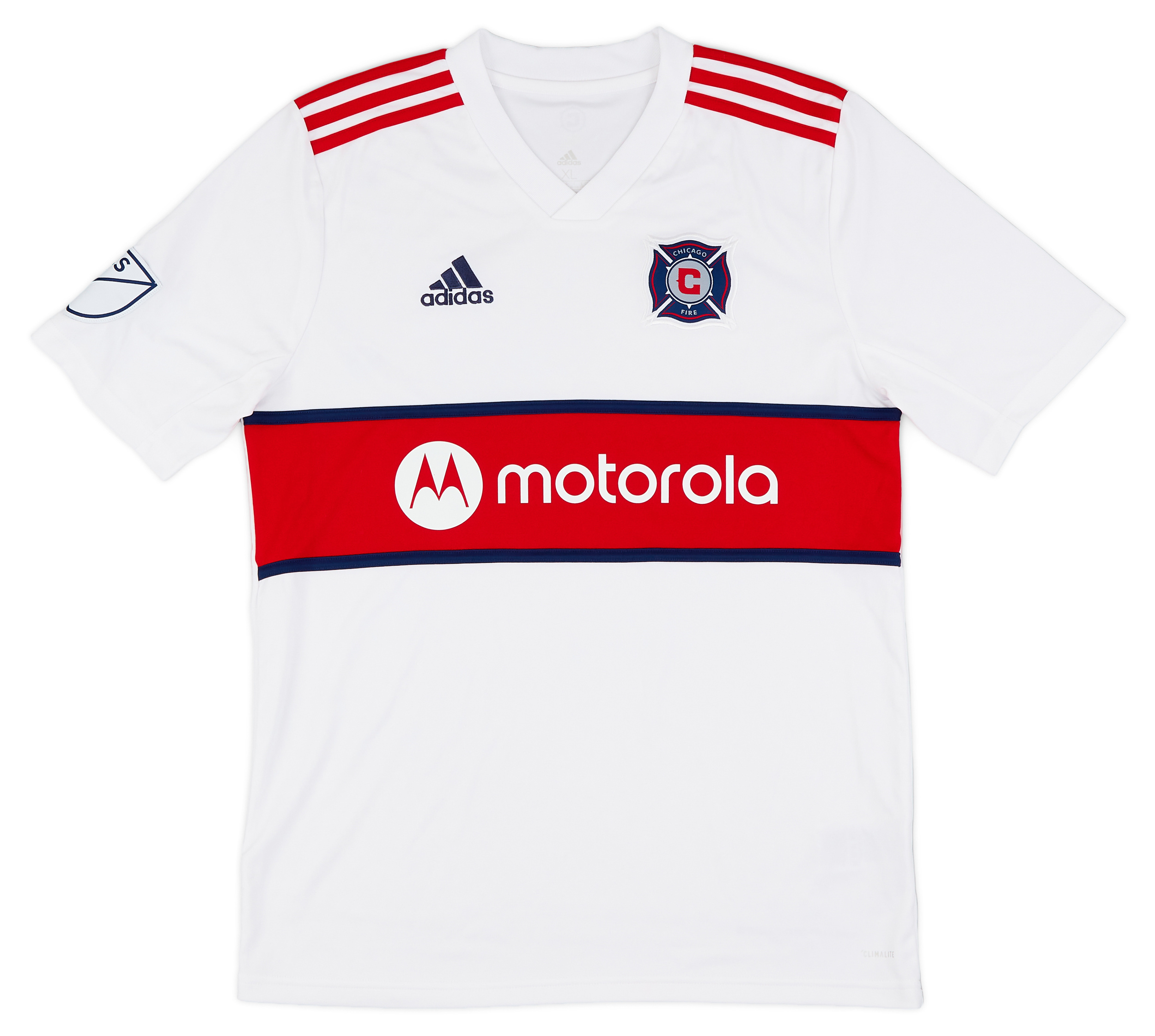 Chicago Fire Special football shirt 2021. Sponsored by Motorola