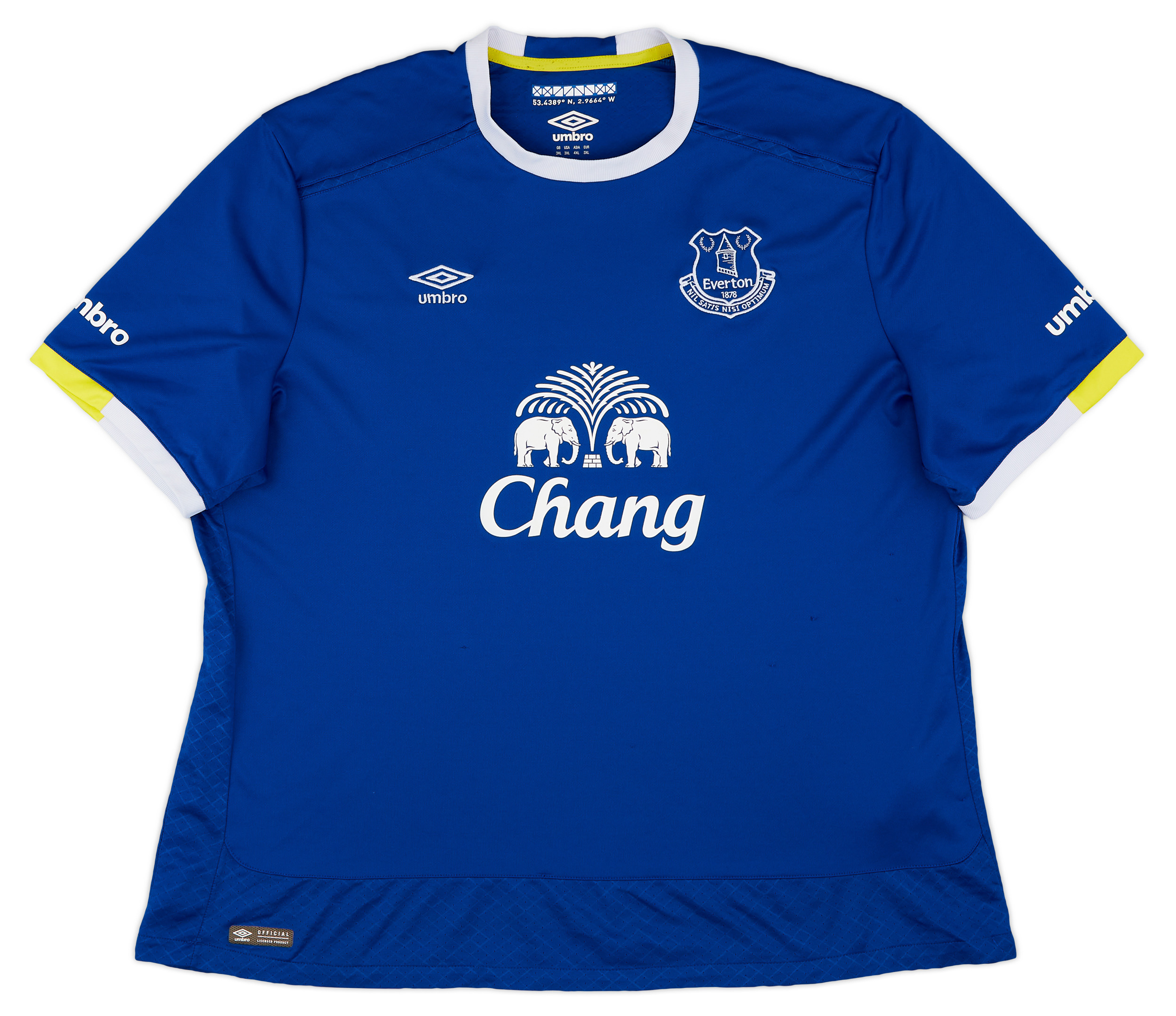 2016-17 Everton Home Shirt - Excellent 9/10 - ()