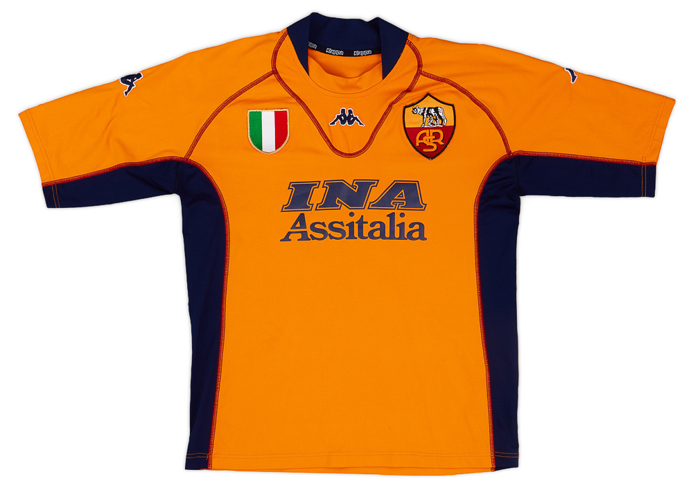 2001-02 Roma Fourth Shirt - 9/10 - ()