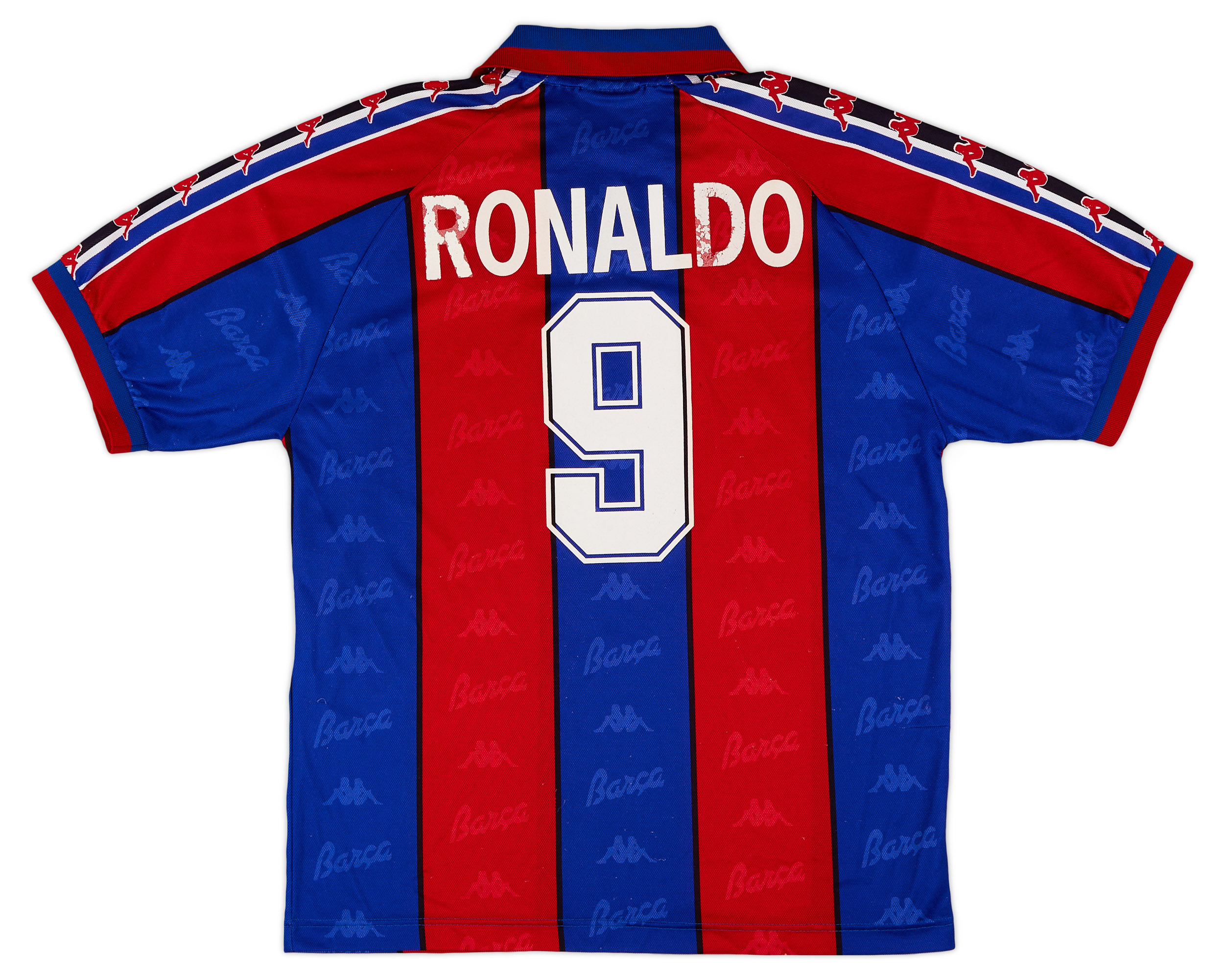 CULT KITS - 1995/97 BARCELONA RONALDO #9 AWAY SHIRT (S) KAPPA – Cult Kits