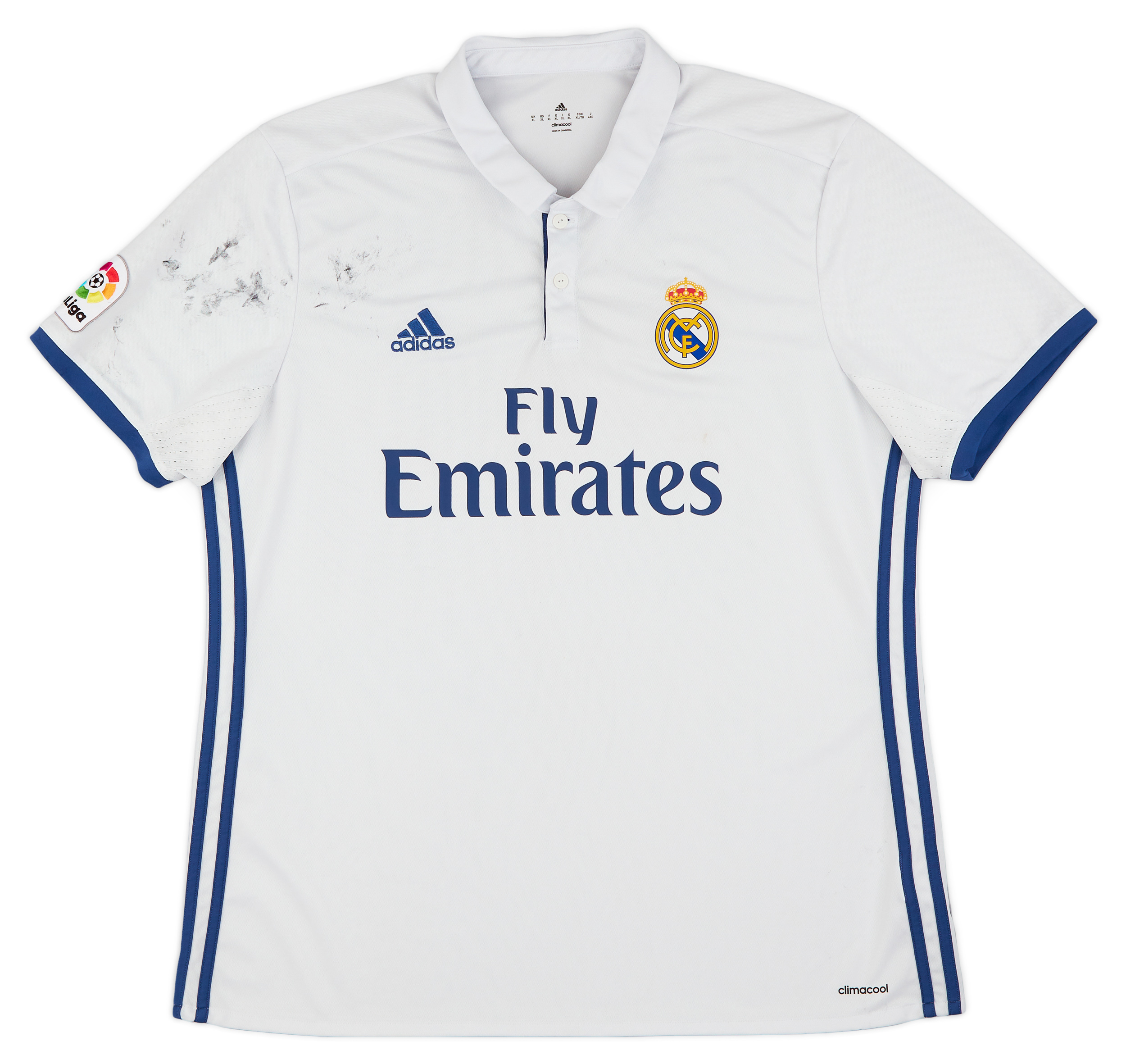 2017/18 adidas Cristiano Ronaldo Real Madrid L/S Home Jersey - SoccerPro