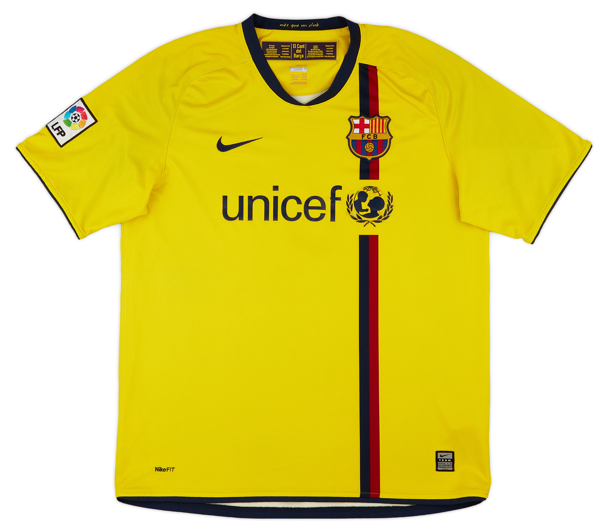 Barcelona Training/Leisure football shirt 2005 - 2006.