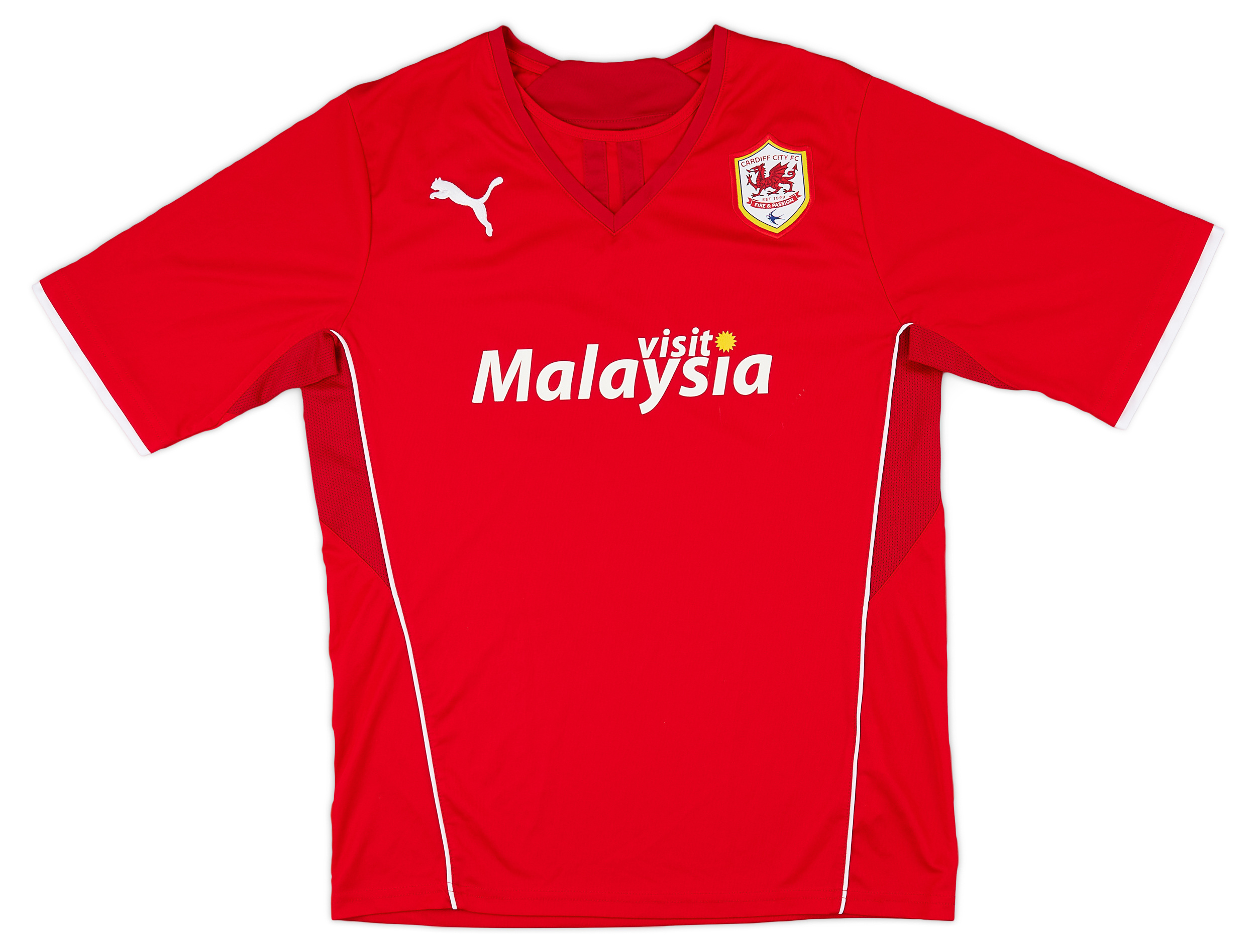 2013-14 Cardiff City Home Shirt - 10/10 - ()
