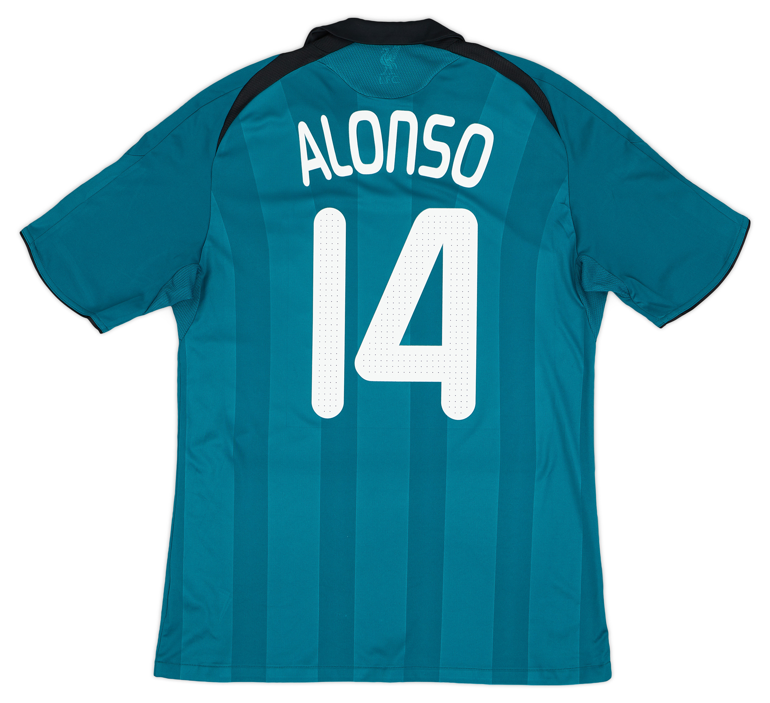 2008-09 Liverpool Third Shirt Alonso #14 - Excellent 9/10 - (M)