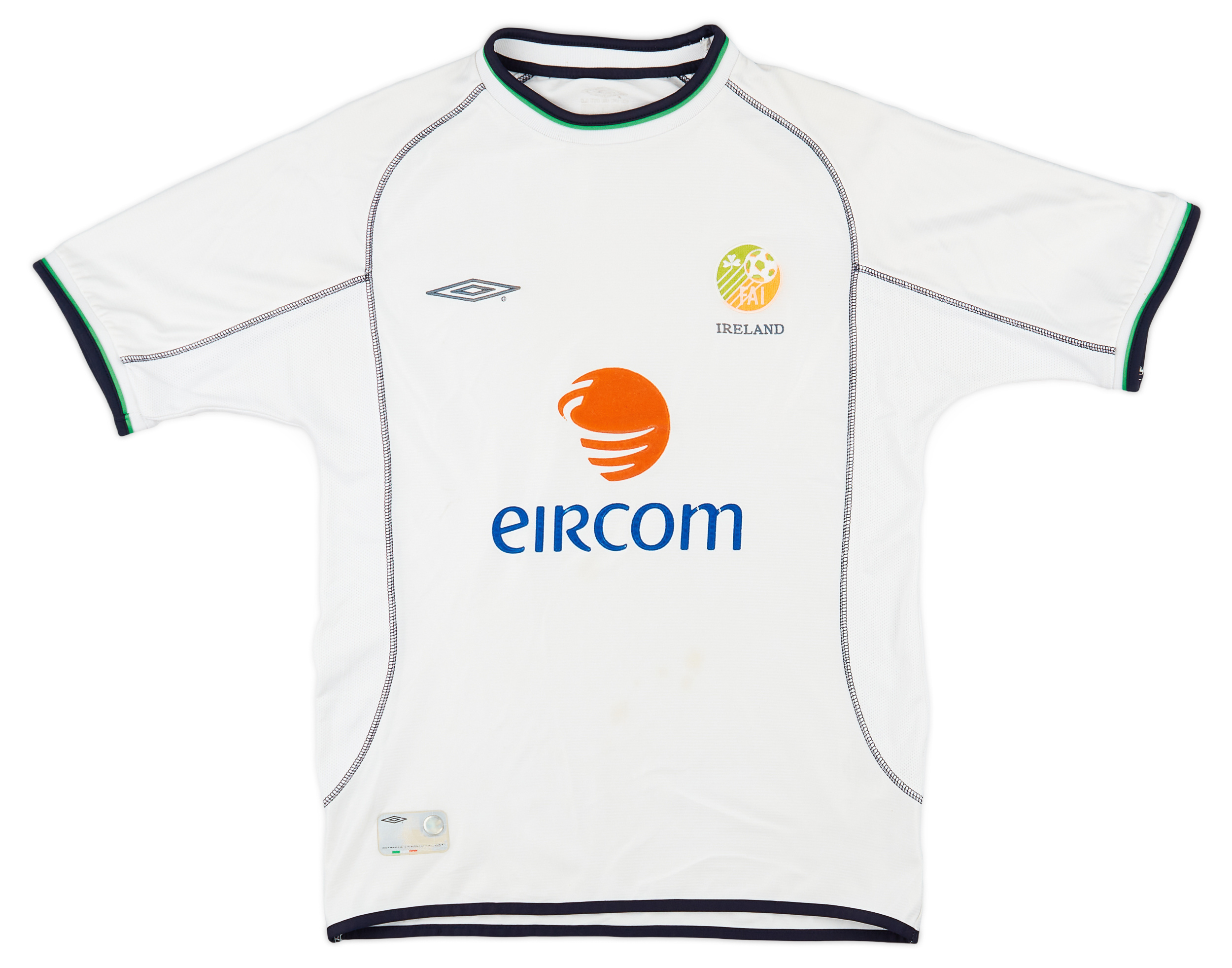 2001-02 Ireland Away Shirt - Fair 4/10 - (M)