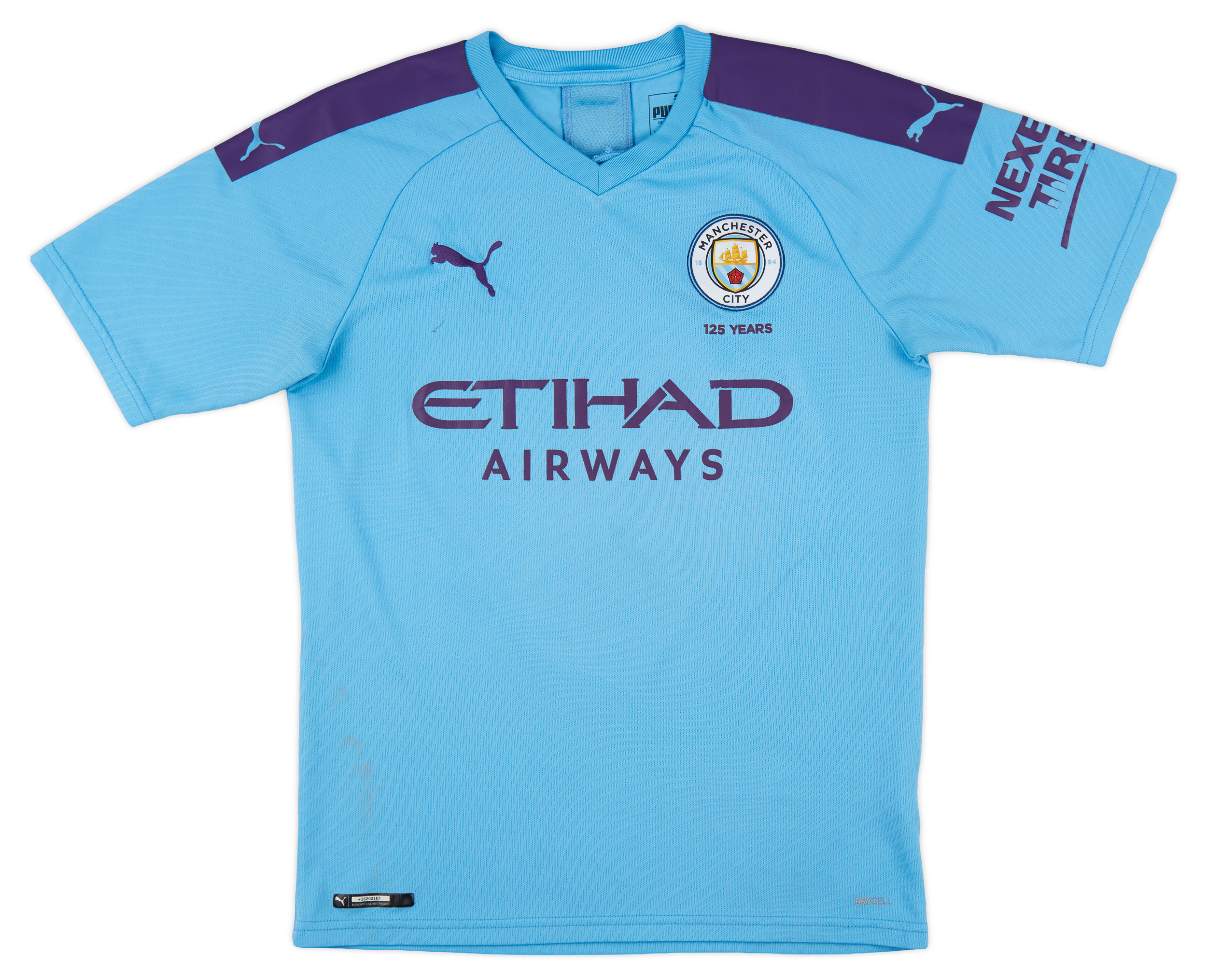 2019-20 Manchester City Home Shirt - Very Good 7/10 - (S)