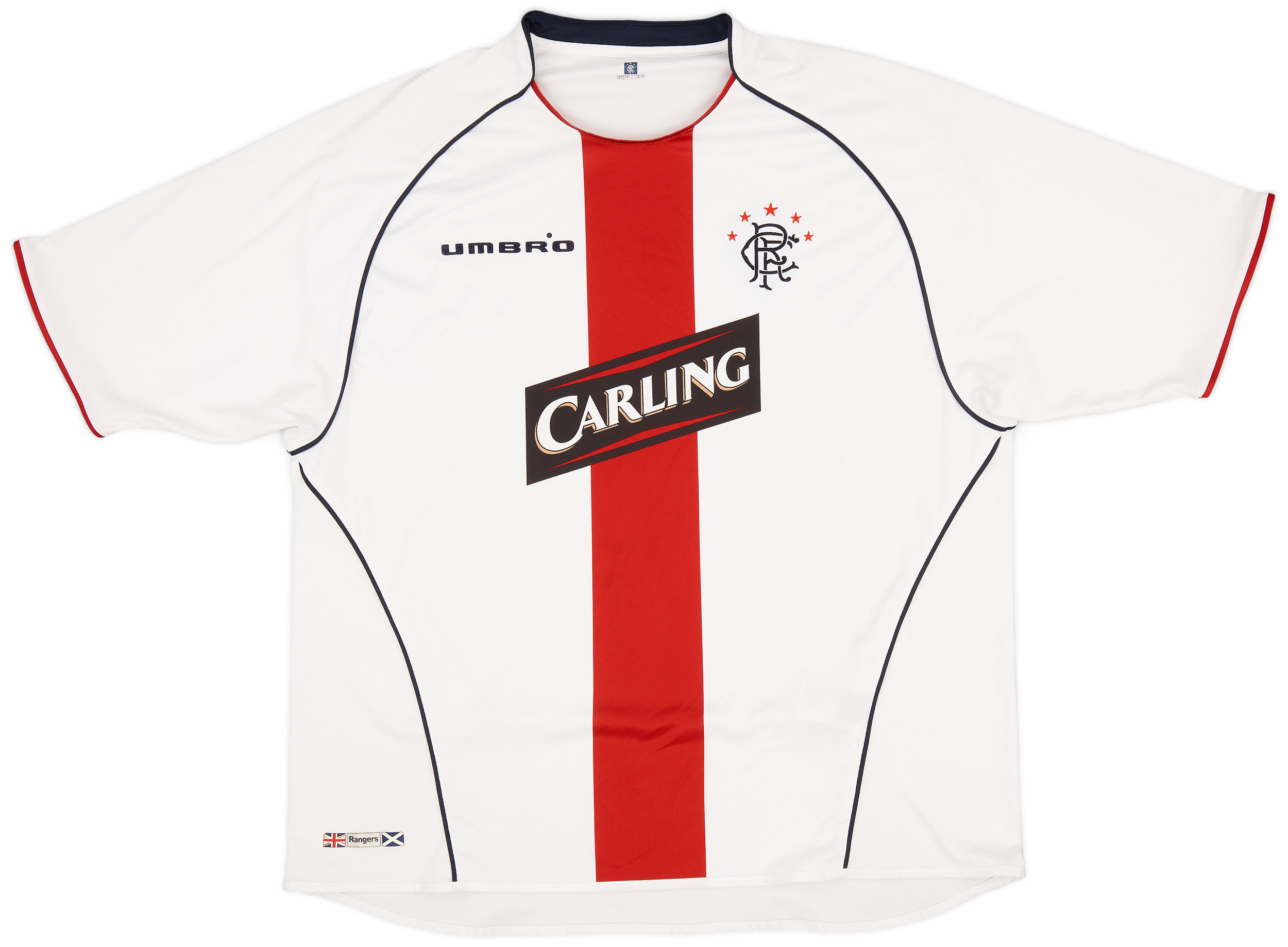 Nike Glasgow Rangers jersey 11 Jörg Albertz Ali 2001/02 white ntl: men's  S/M/L/XL/XXL football shirt buy & order cheap online shop -   retro, vintage & old football shirts & jersey from