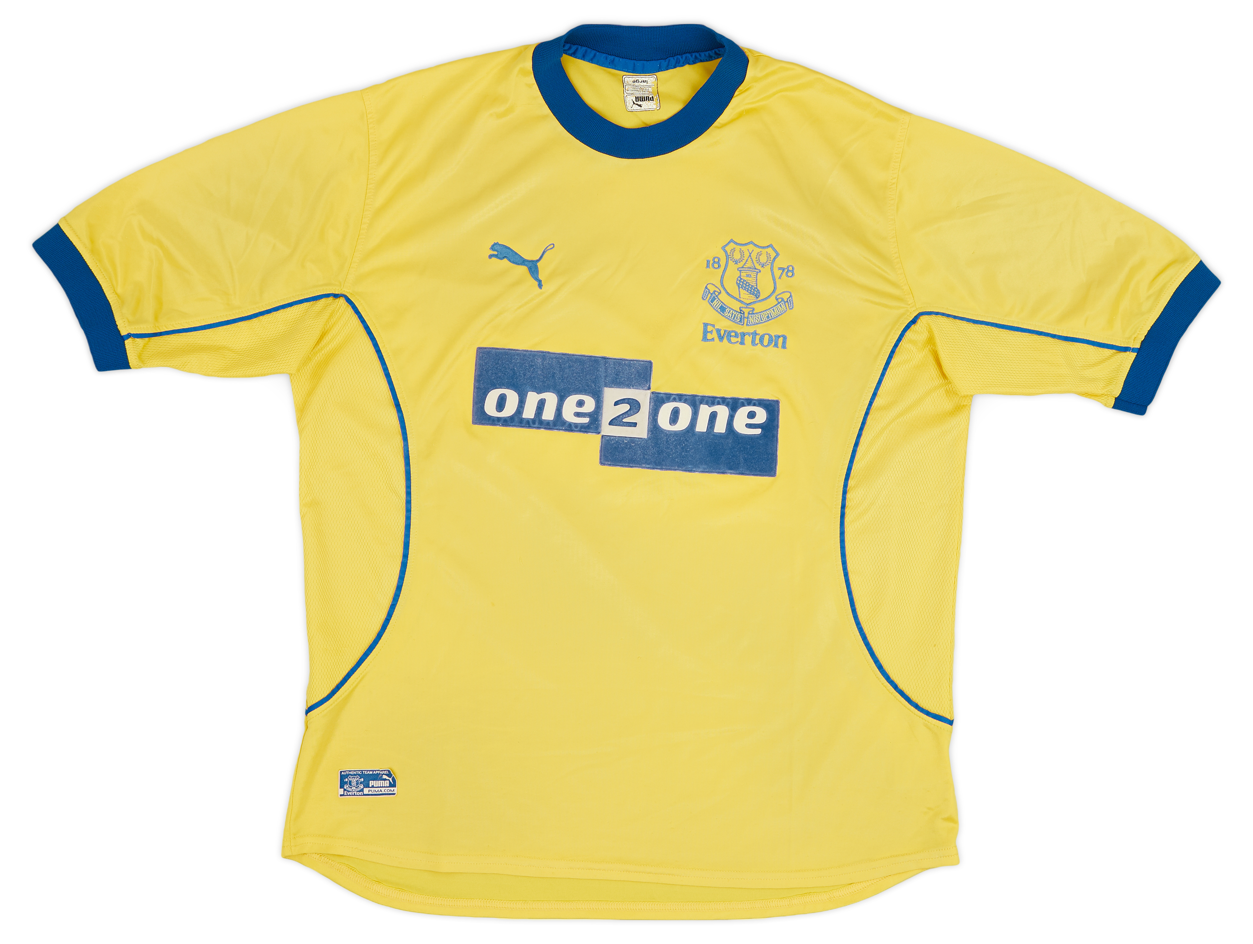 2000-01 Everton Away Shirt - 6/10 - ()