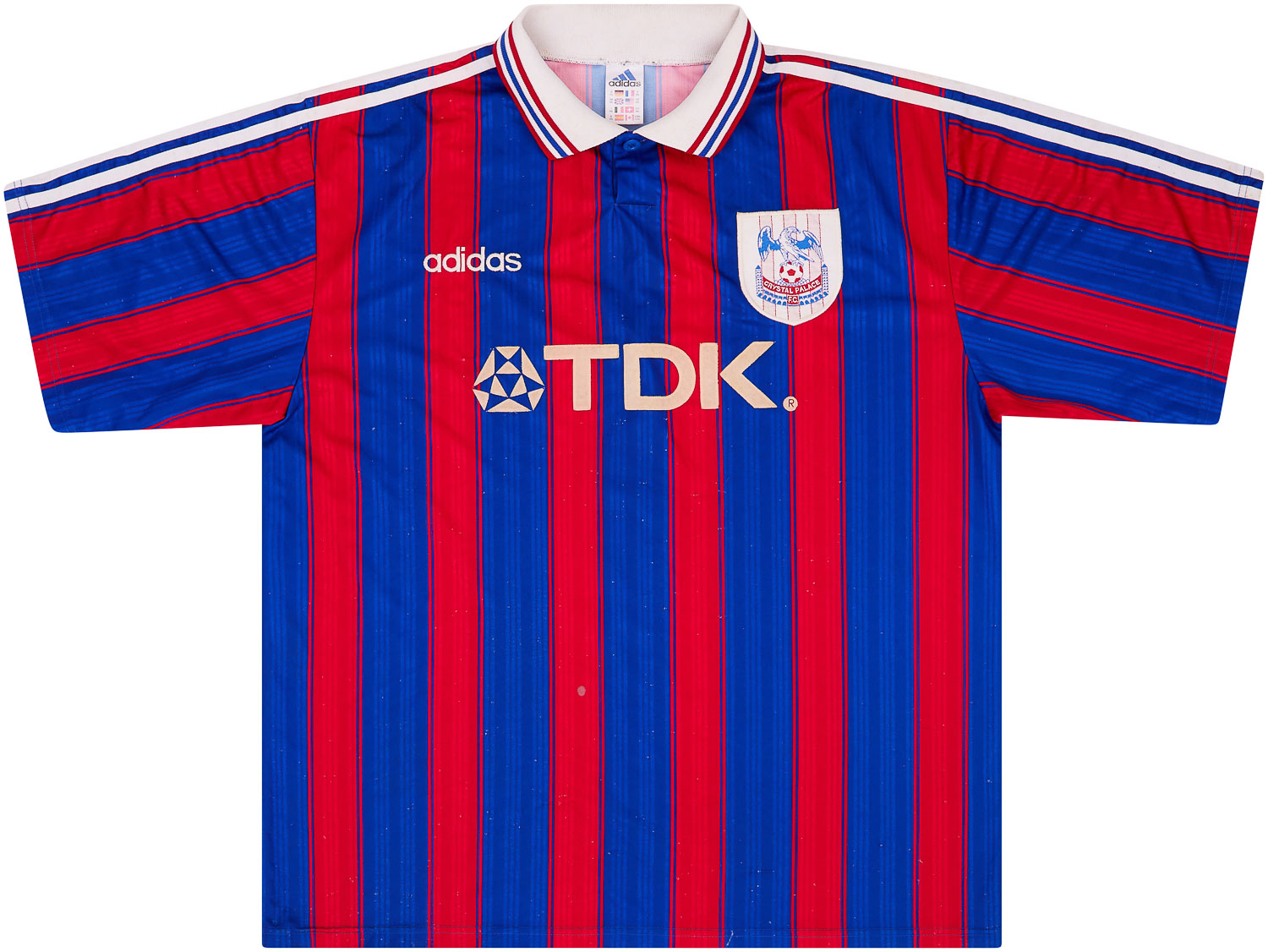 1996-98 Crystal Palace Home Shirt - Fair 3/10 - (XXL)