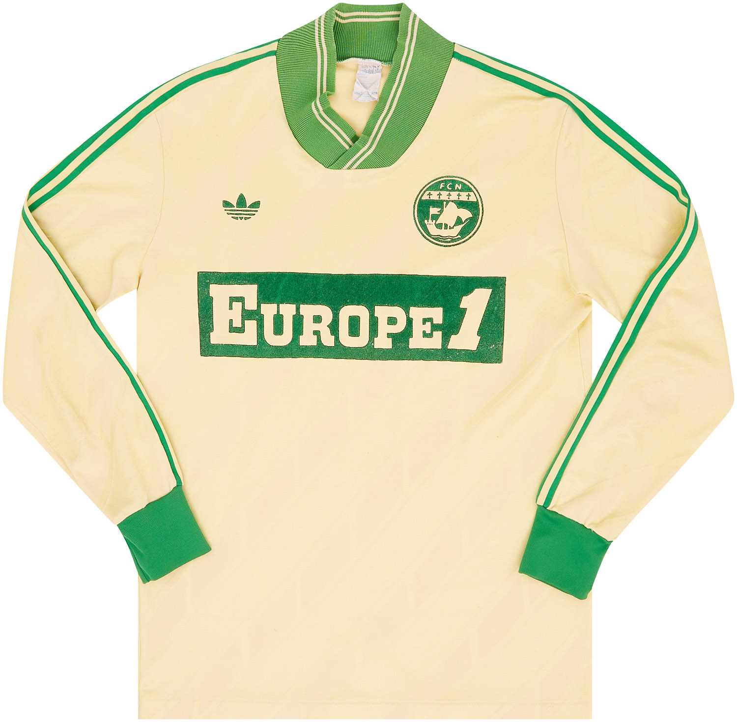 1987-88 Nantes Home Shirt - Very Good 6/10 - ()