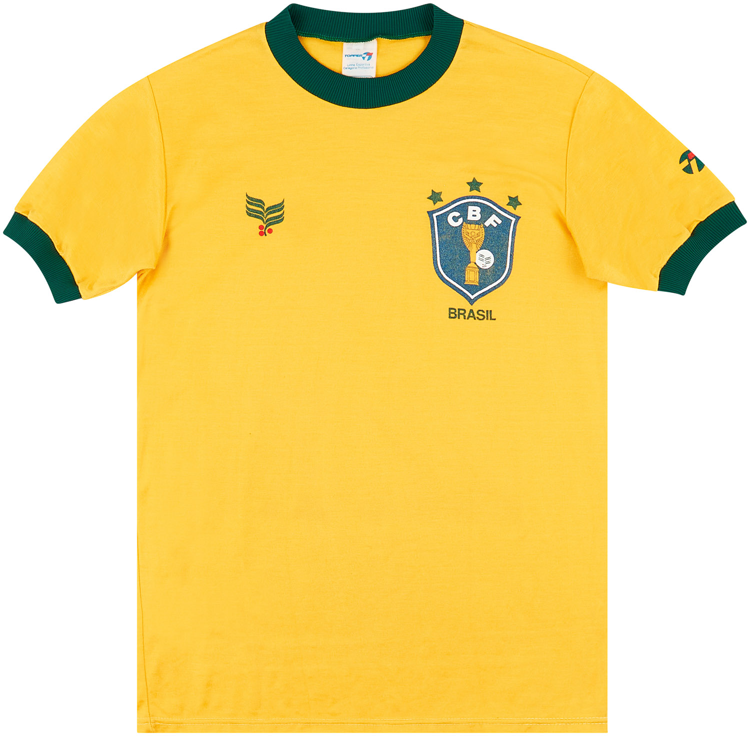 1982-85 Brazil Home Shirt - 9/10 - ()