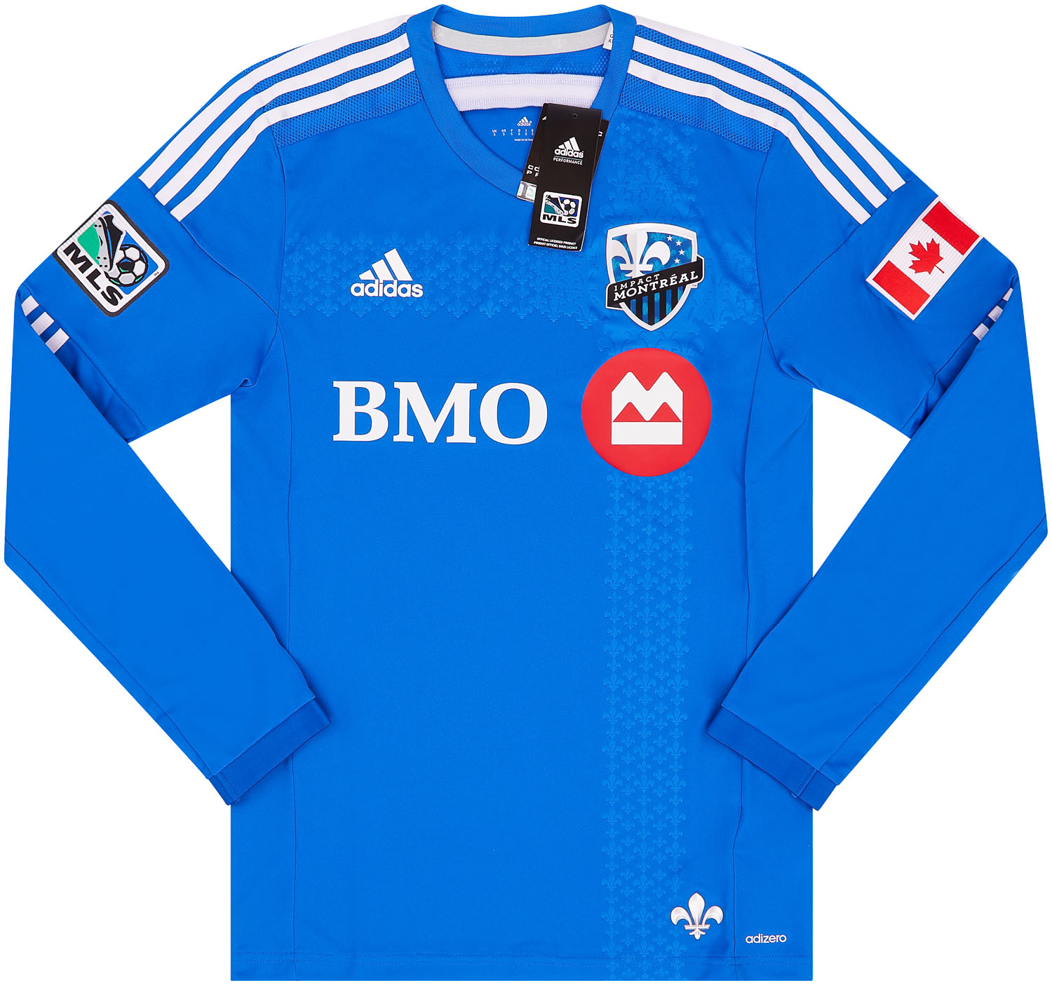 2013-14 Montreal Impact adizero Player Issue Home Shirt