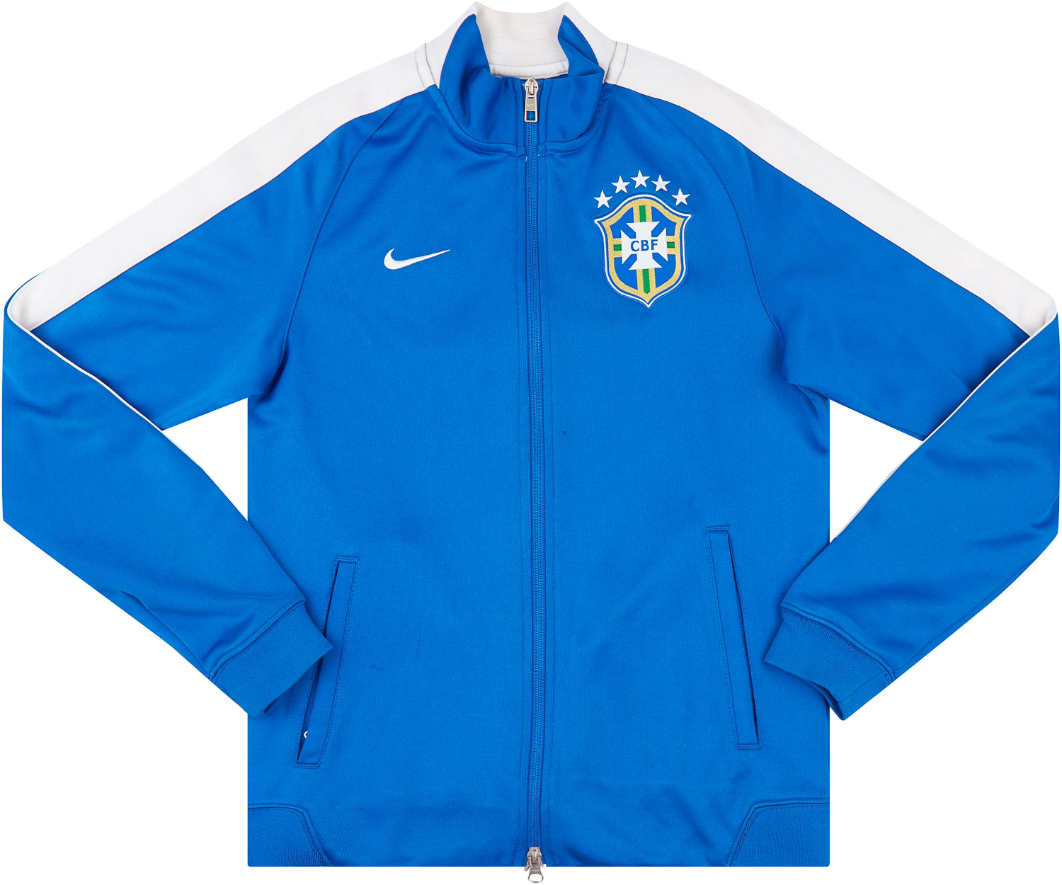 2014-15 Brazil Nike N98 Track Jacket (Very Good) S