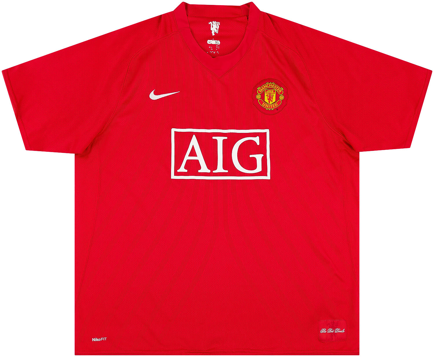 2007-09 Manchester United Home Shirt