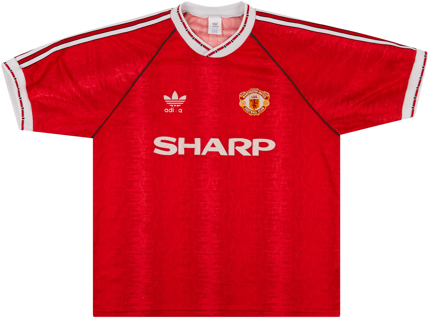 1990-92 Manchester United Home Shirt - 5/10 - (/)