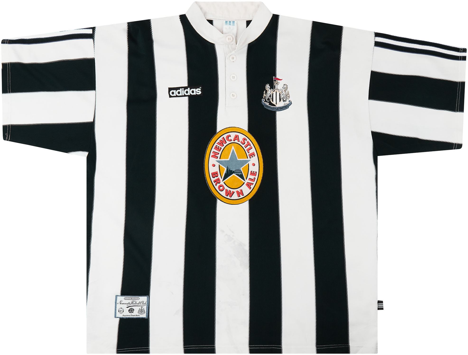 1995-97 Newcastle Home Shirt (Fair) XXL