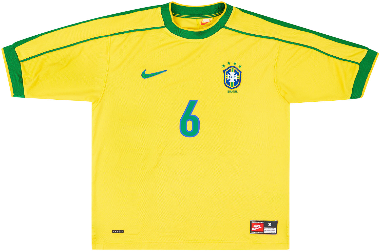 Lot Detail - 2002 RONALDO FIFA WORLD CUP MATCH WORN & TEAM SIGNED BRAZIL  (CBF) JERSEY INSCRIBED TO BRAZIL'S 34TH PRESIDENT FERNANDO HENRIQUE CARDOSO  (TEAM COORDINATOR LOA)