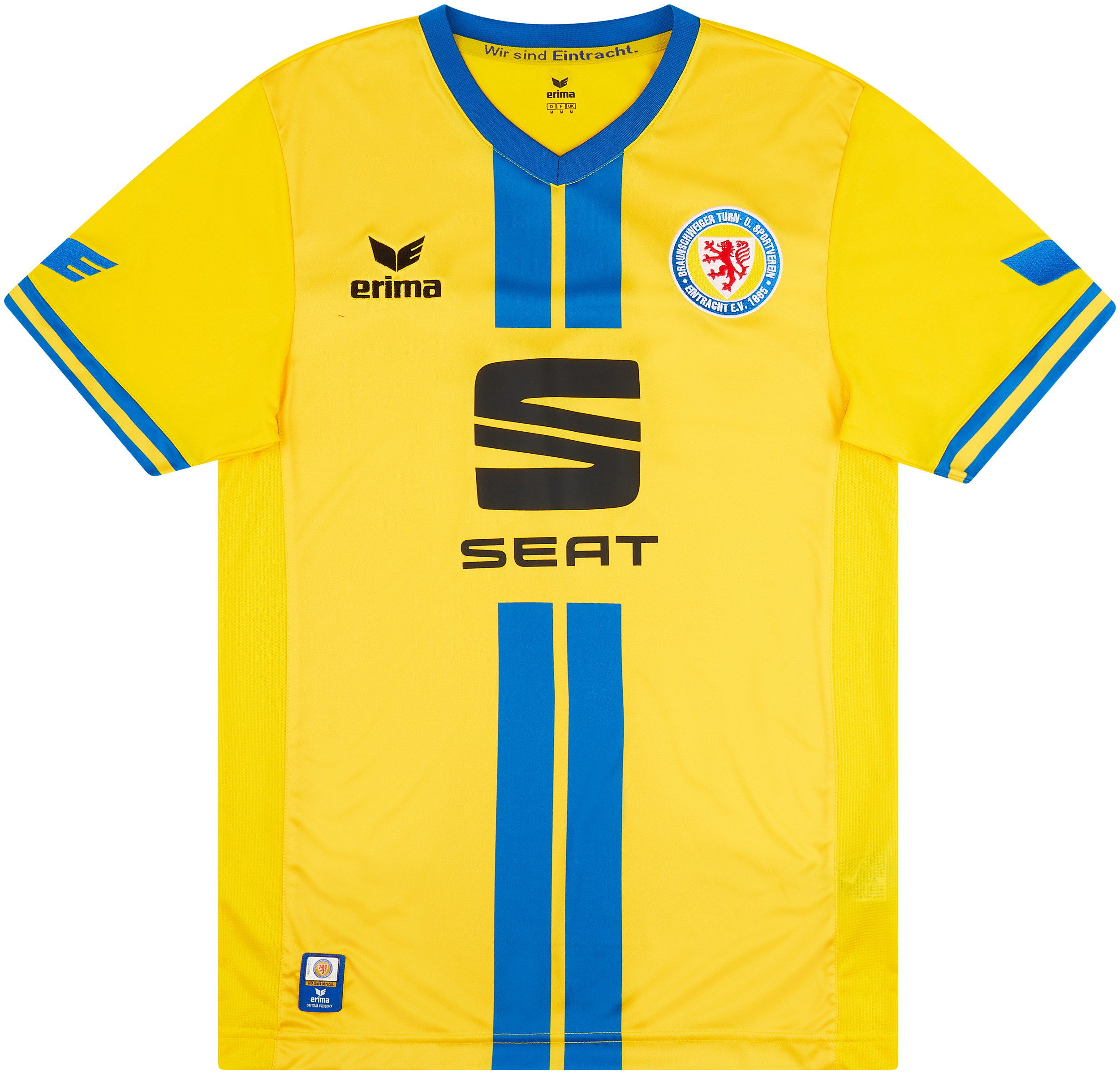 201516 Eintracht Braunschweig Home Shirt Good 5/10 (M)