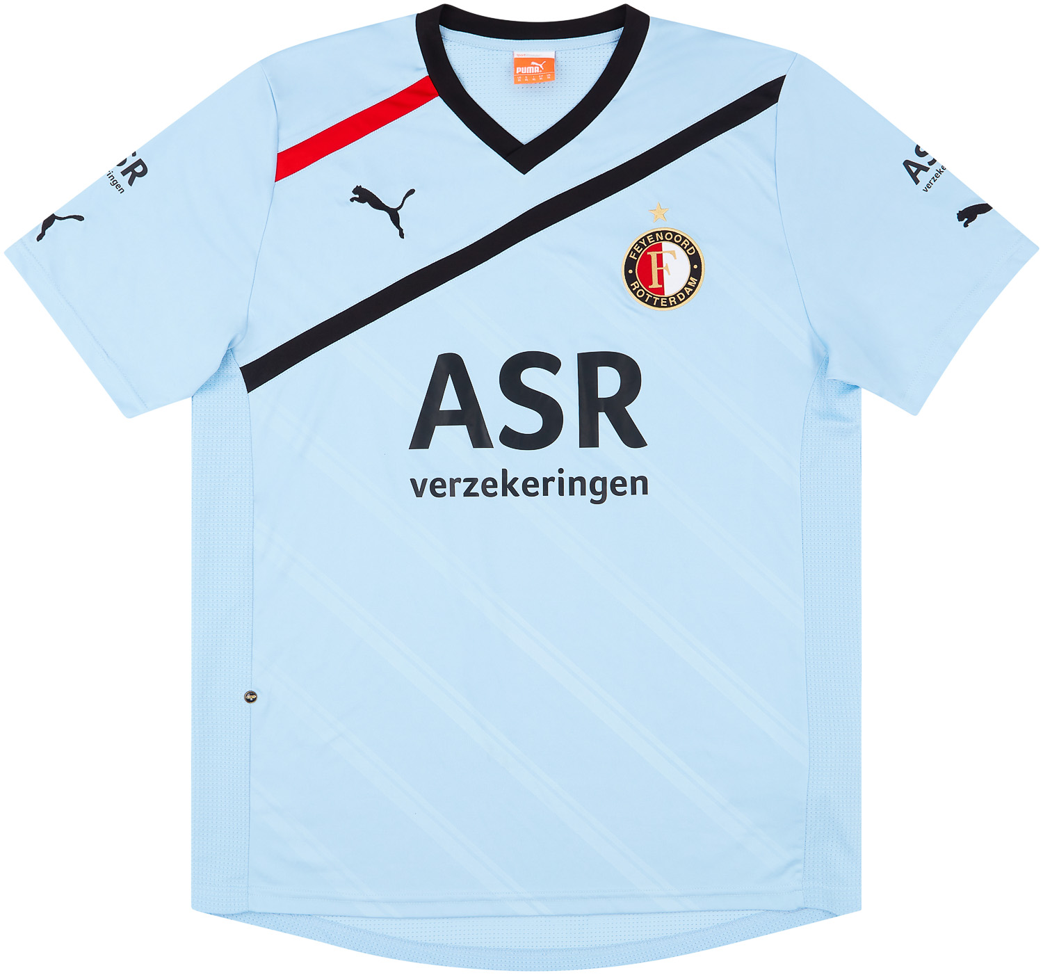 Feyenoord Away football shirt 2014 - 2015. Sponsored by Opel