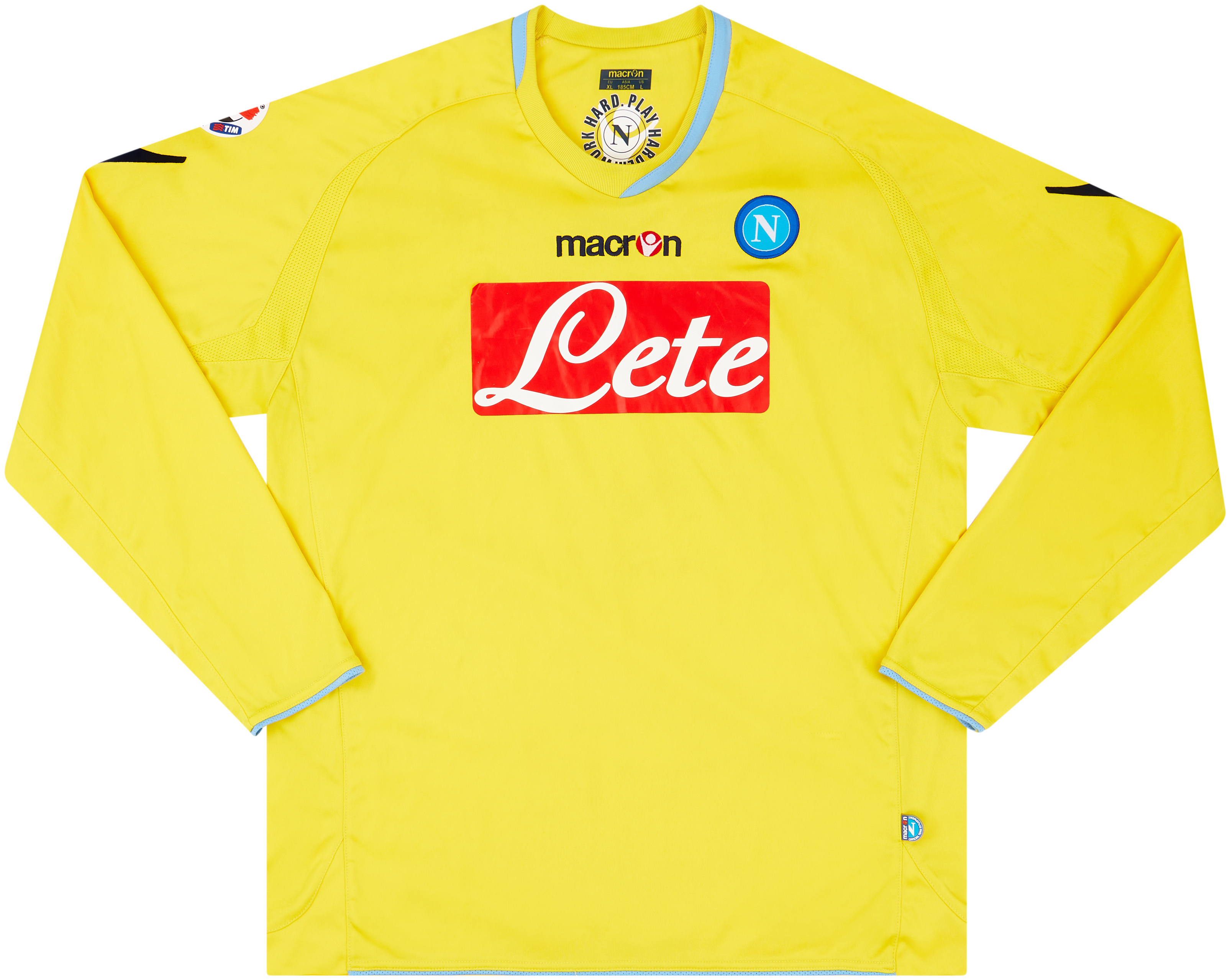 2009-10 Napoli Yellow GK Shirt - 9/10 - ()