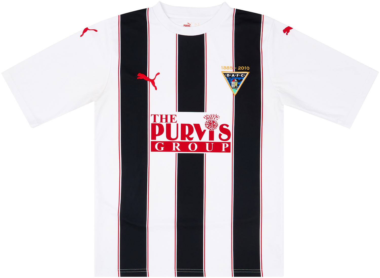 Dunfermline Athletic Home Football Shirt 2006 - 2007.