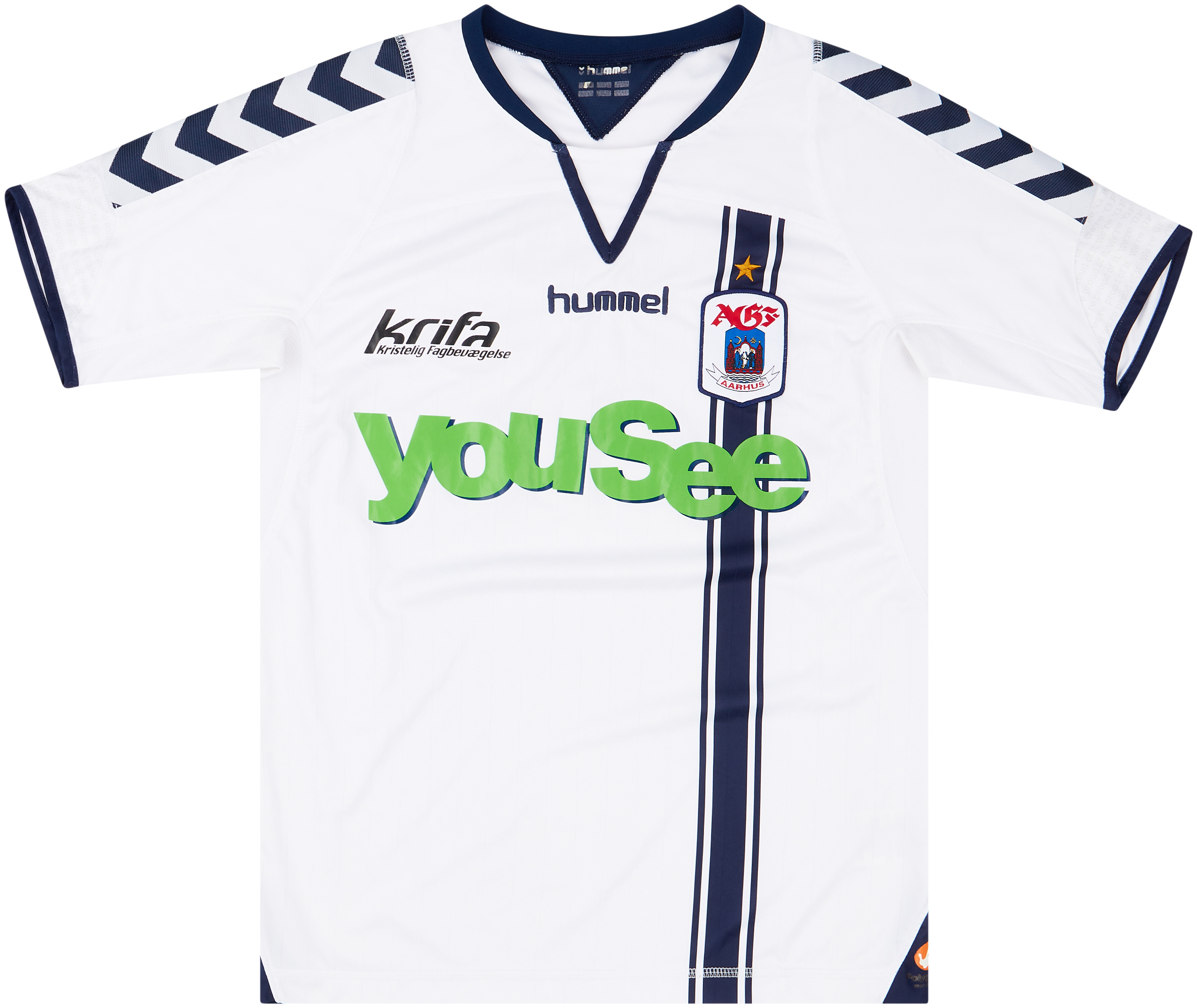 2012-13 AGF Aarhus Home Shirt - 8/10 - ()