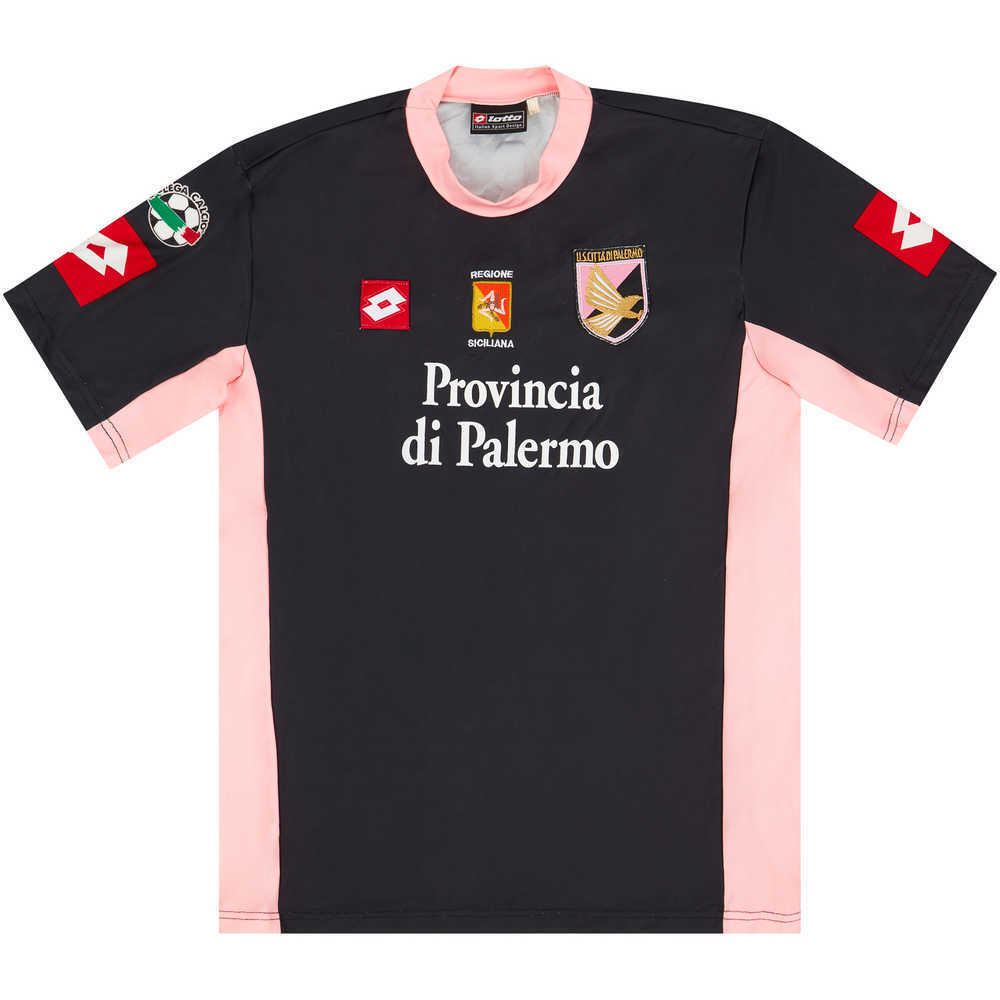 2003-04 Palermo Match Issue Away Shirt Ferri #81