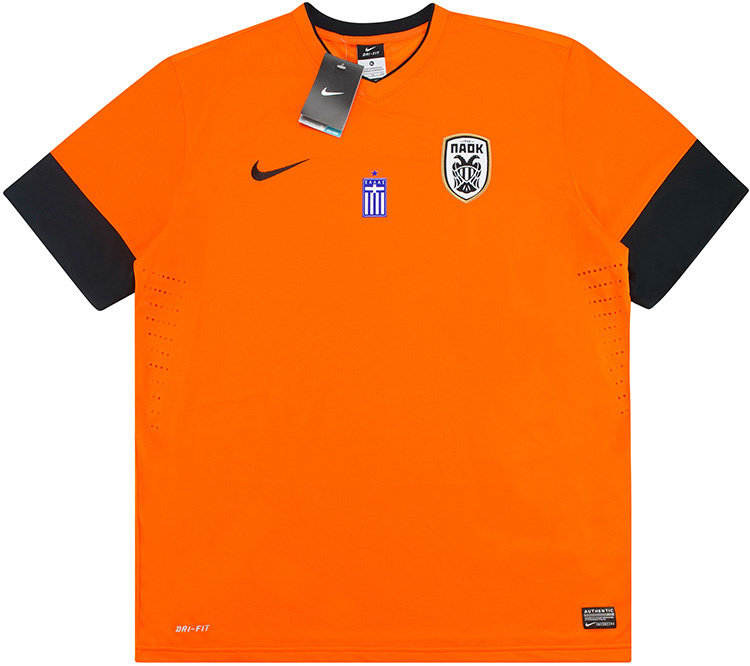 2013-14 PAOK Player Issue Third Shirt
