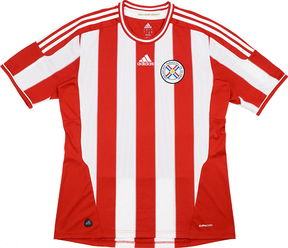 2011-13 Paraguay Home Shirt (Very Good) M-Specials Paraguay