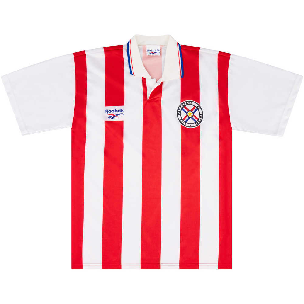 1998-99 Paraguay Home Shirt *Mint* M