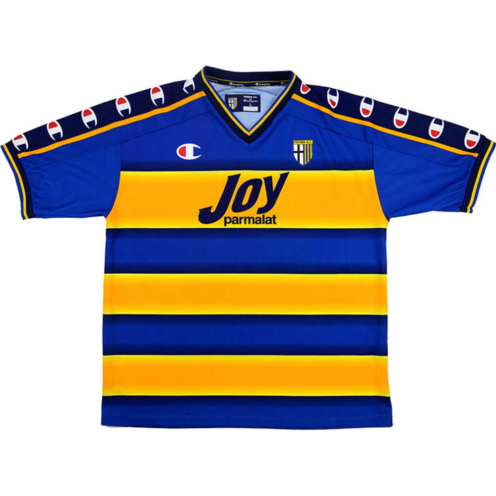 2001-02 Parma Home Shirt (Excellent) M